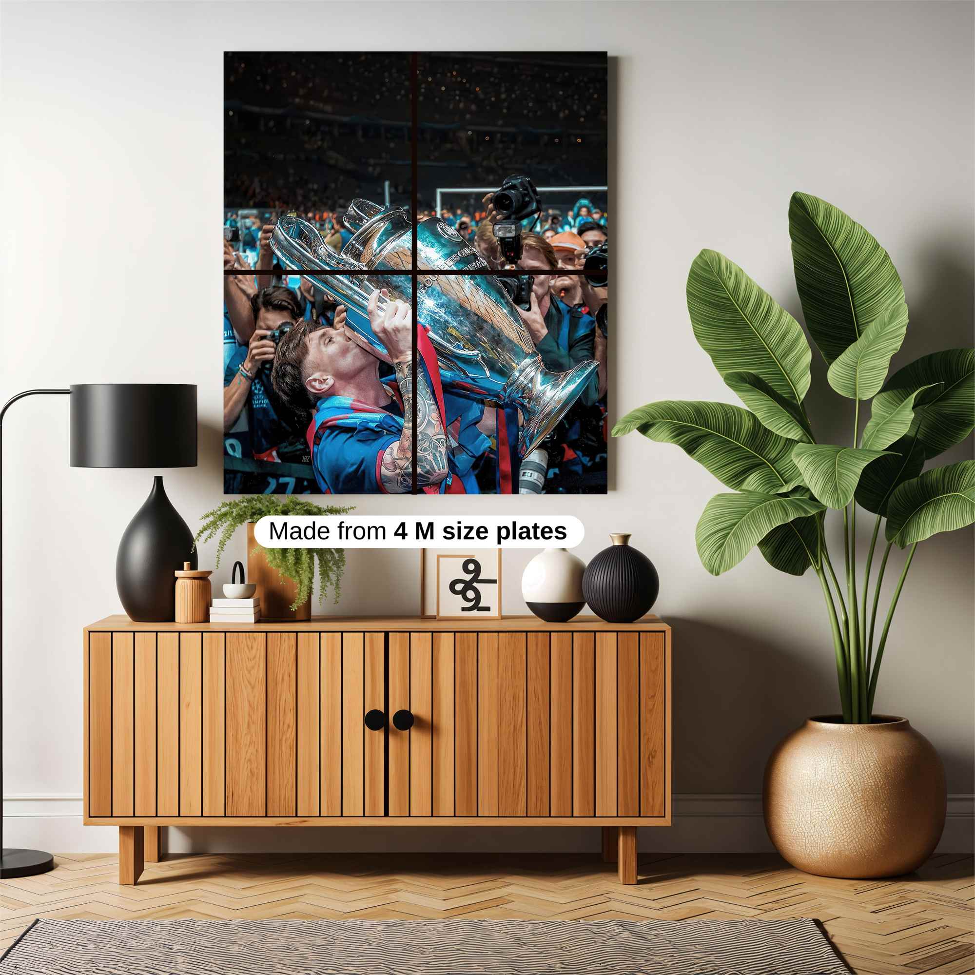 Messi Triumphant Safe Wall Magnetic / M
