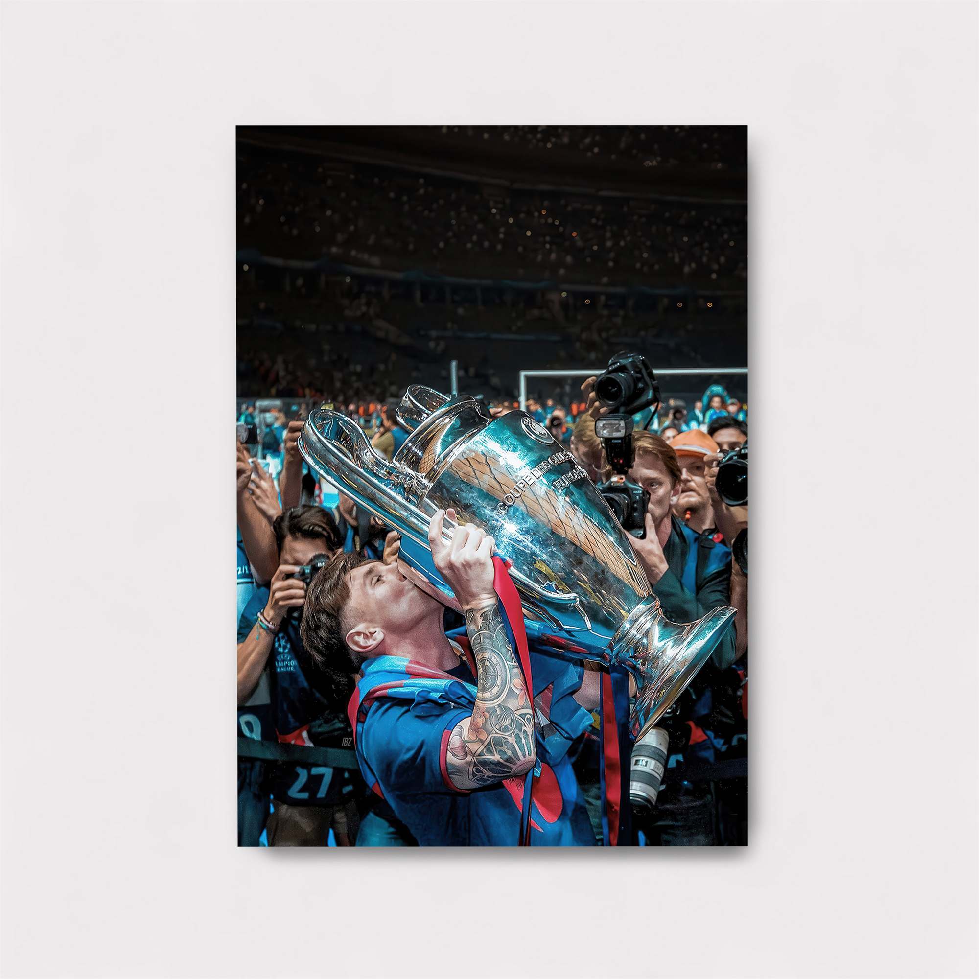 Messi Triumphant Safe Wall Magnetic / M