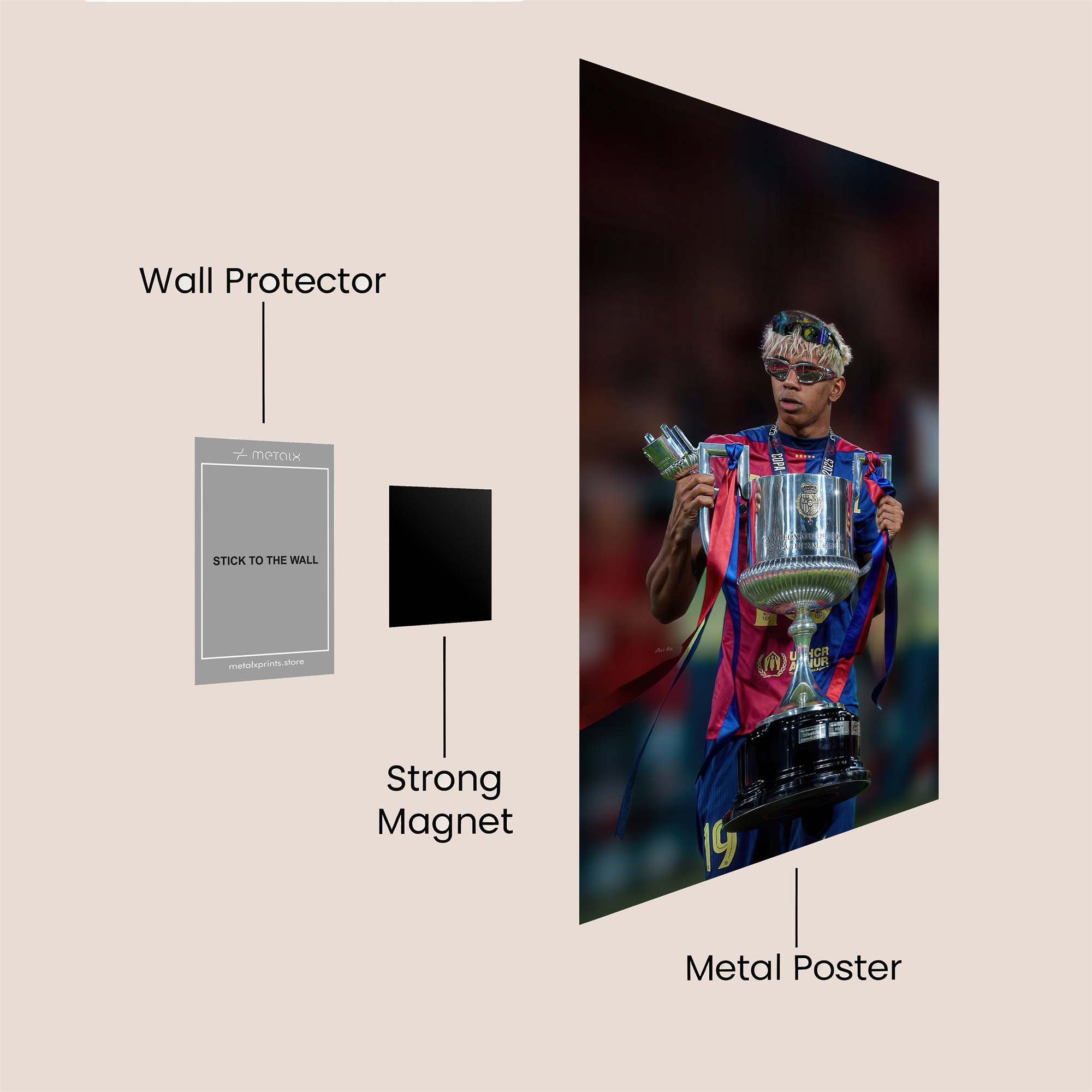 Ansu Radiant Safe Wall Magnetic / M