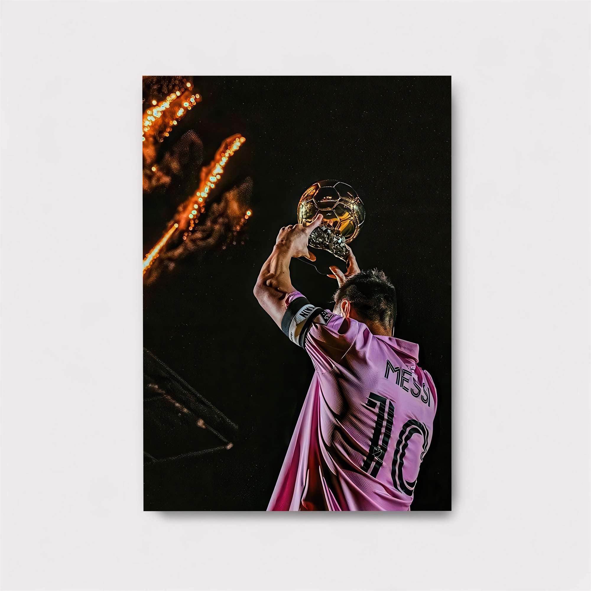 Messi Triumphant Safe Wall Magnetic / M