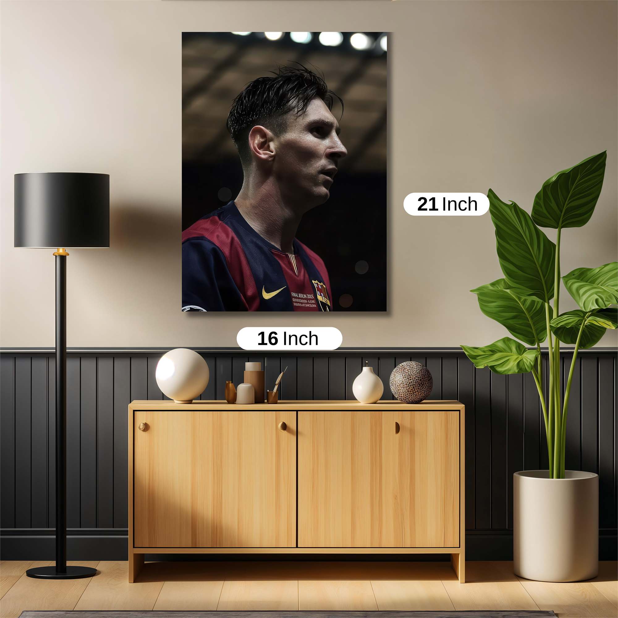 Messi Majestic Safe Wall Magnetic / M
