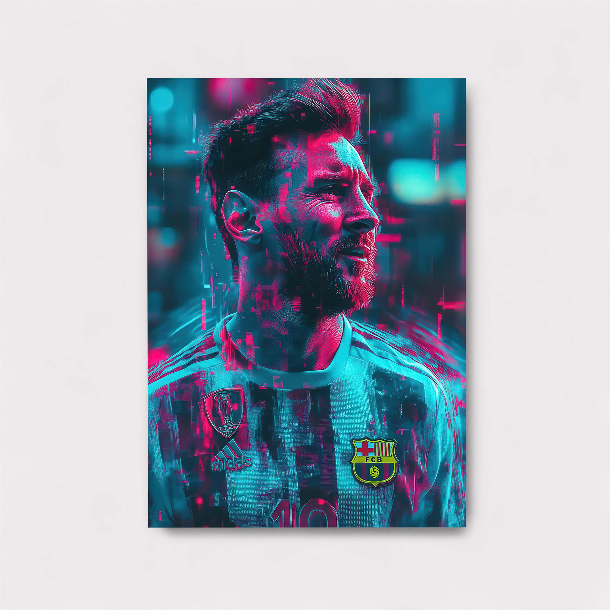 Messi Vibrant Safe Wall Magnetic / M