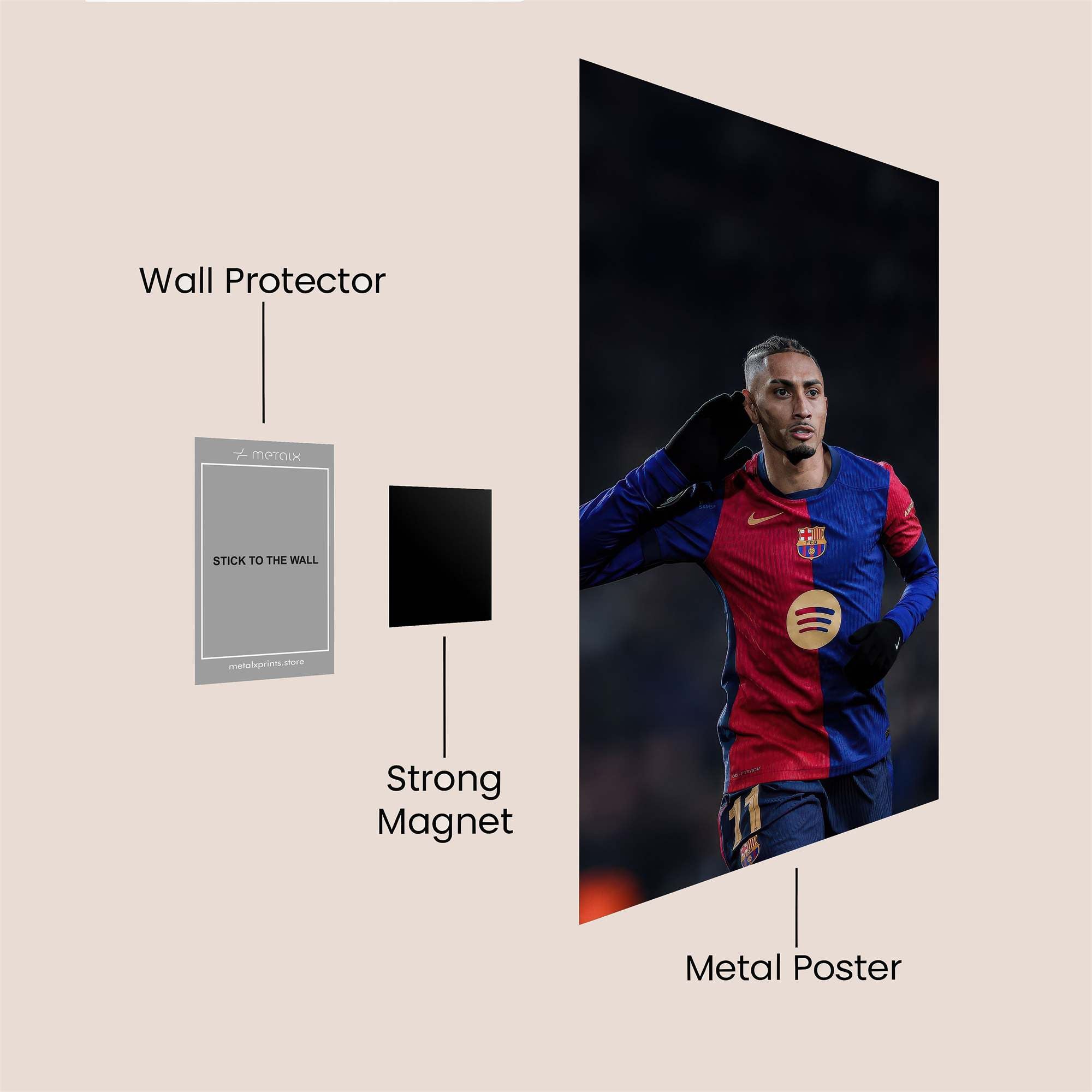 Dembele Dynamic Safe Wall Magnetic / M