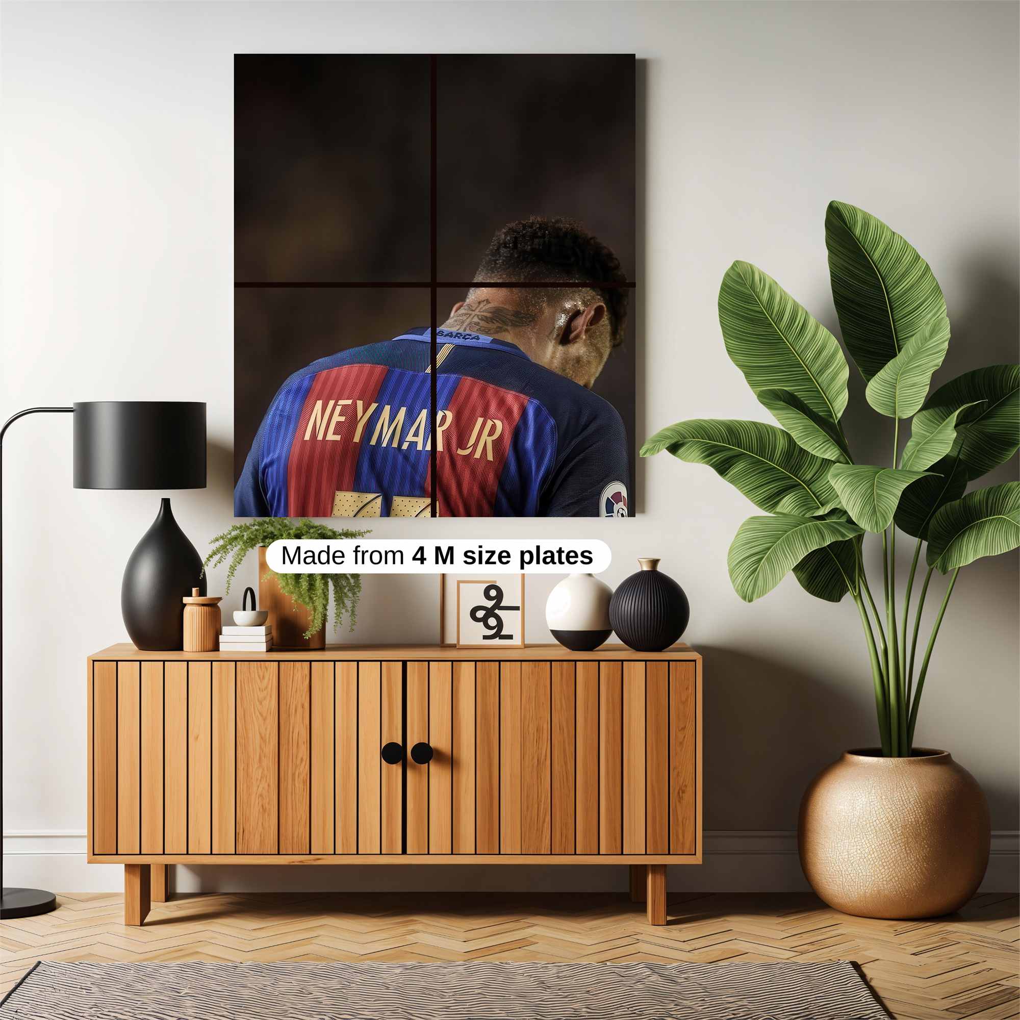 Neymar Reflective Safe Wall Magnetic / M