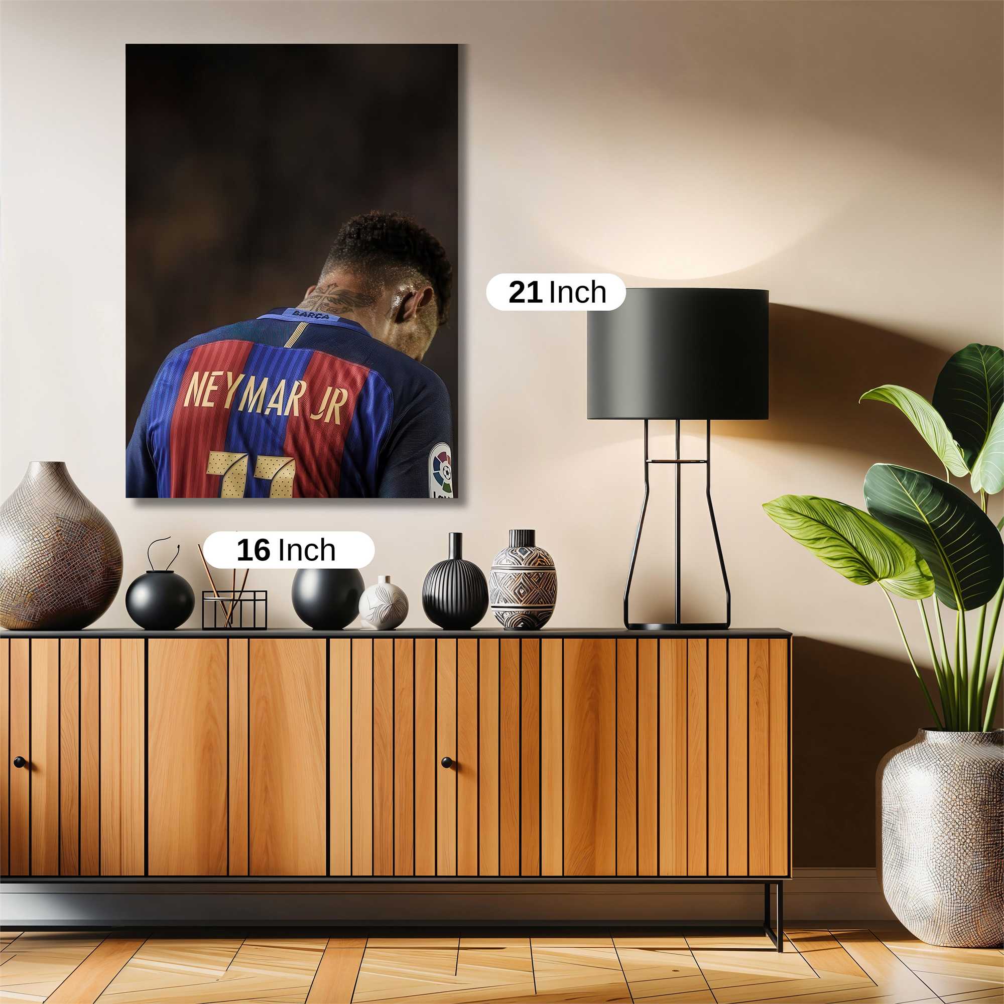 Neymar Reflective Safe Wall Magnetic / M