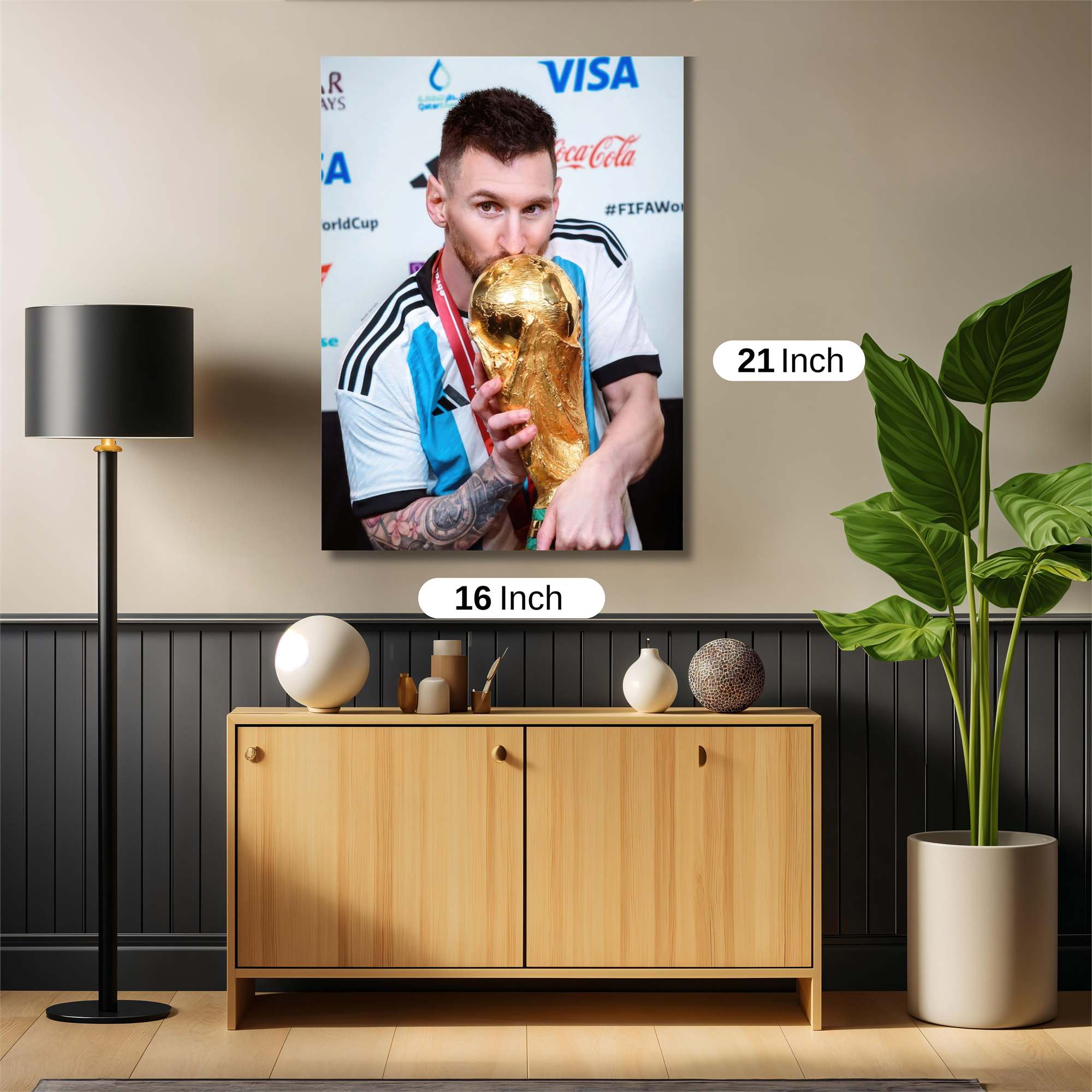 Messi Ecstatic Safe Wall Magnetic / M