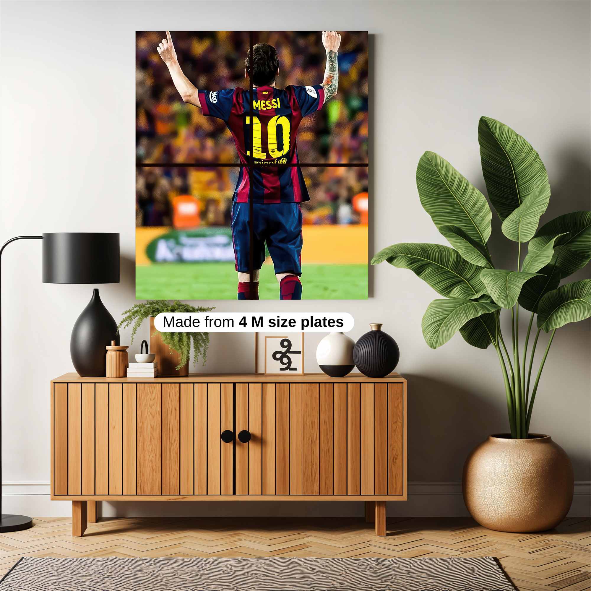 Messi Triumphant Safe Wall Magnetic / M