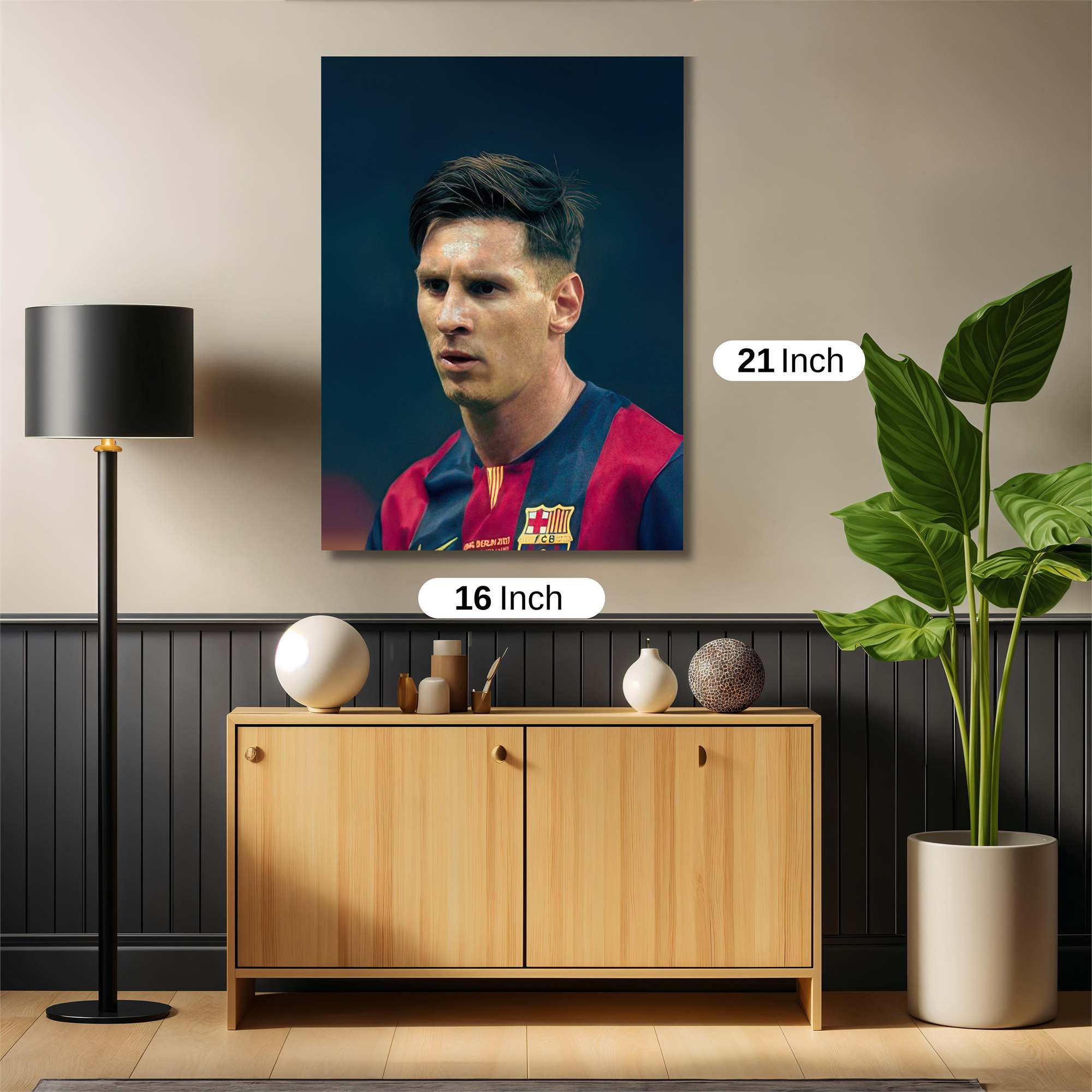 Messi Majestic Safe Wall Magnetic / M