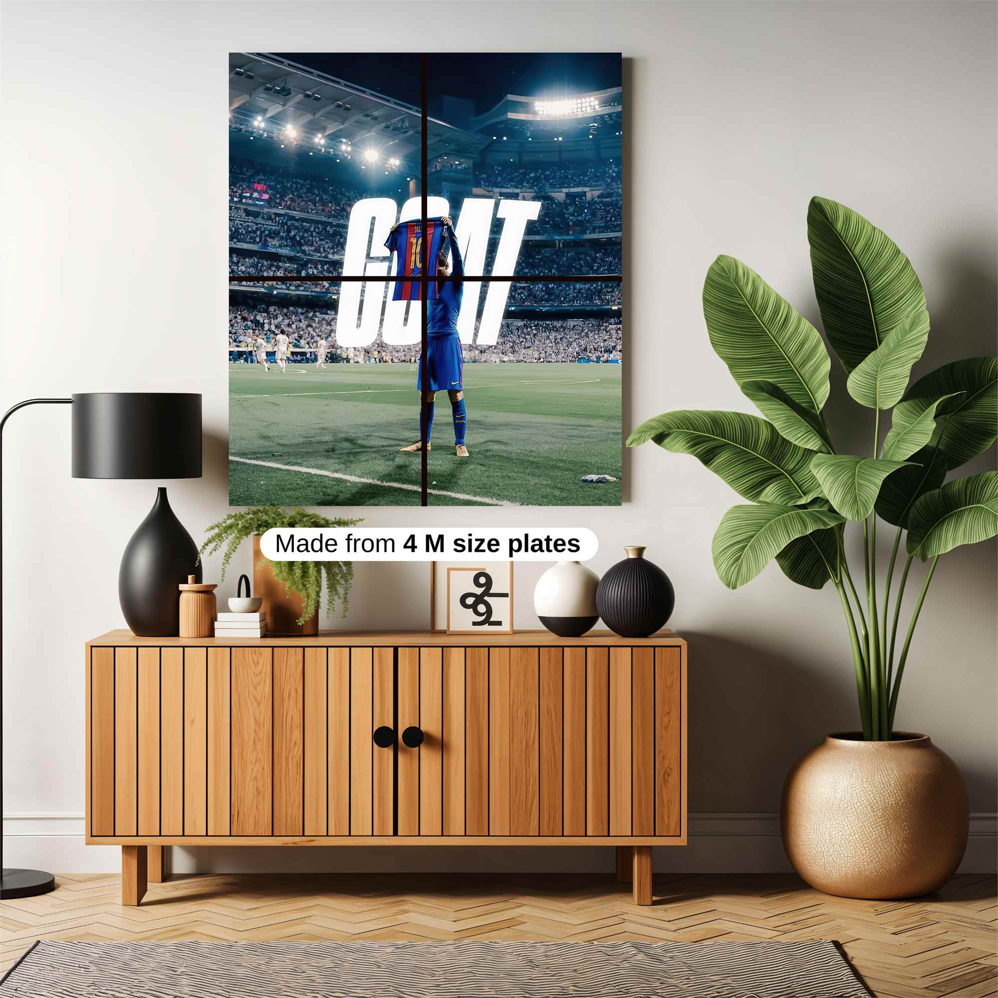 Messi Majestic Safe Wall Magnetic / M