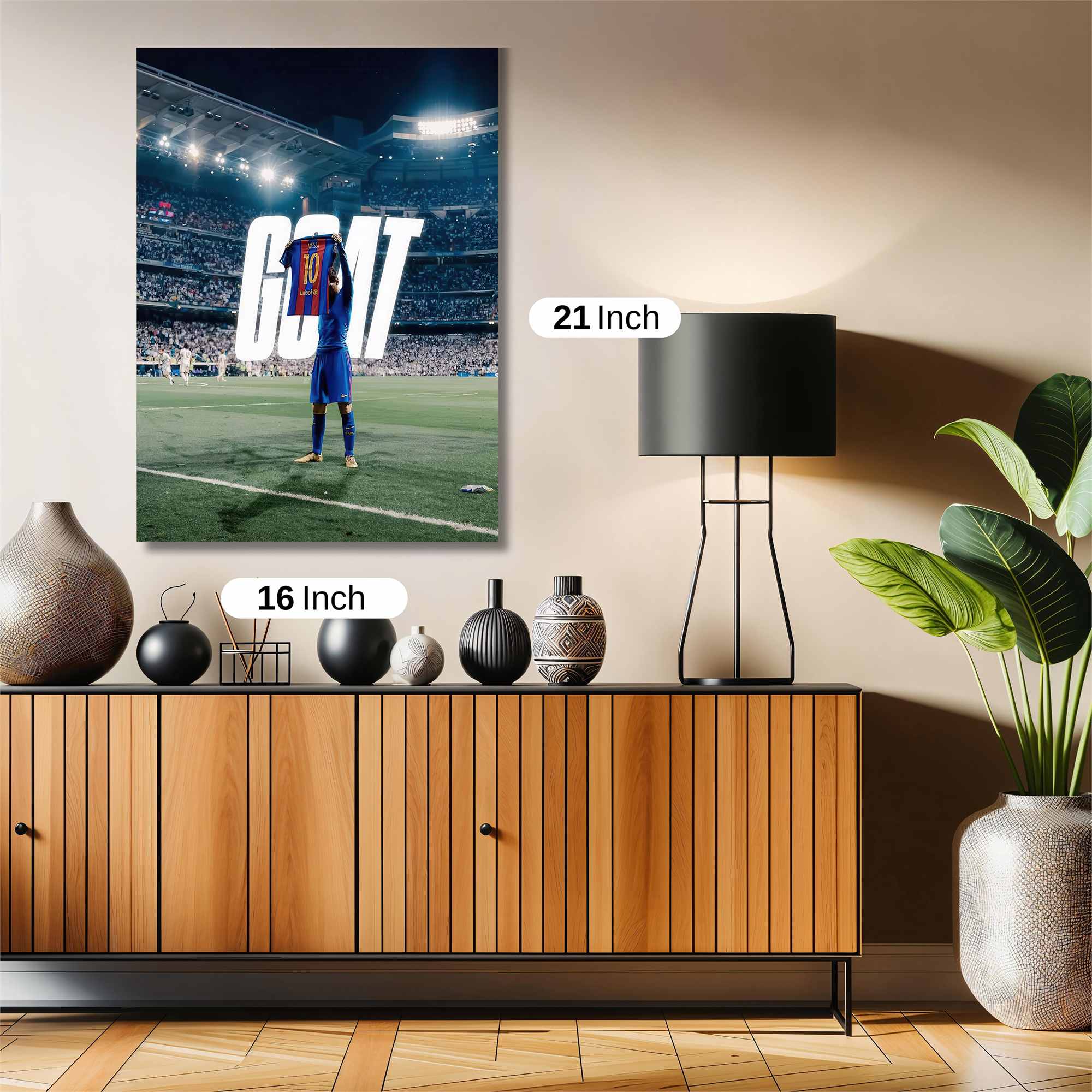 Messi Majestic Safe Wall Magnetic / M