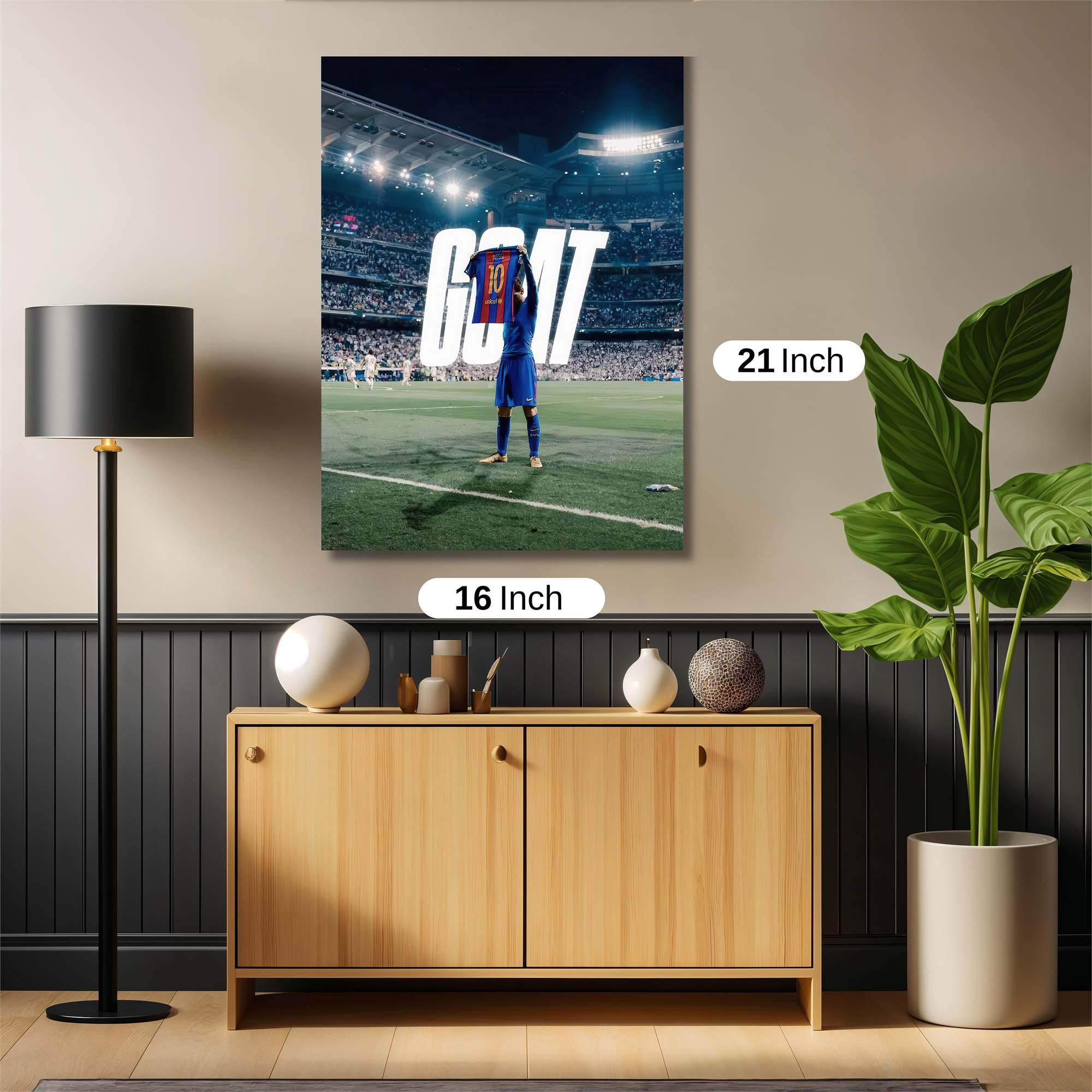 Messi Majestic Safe Wall Magnetic / M