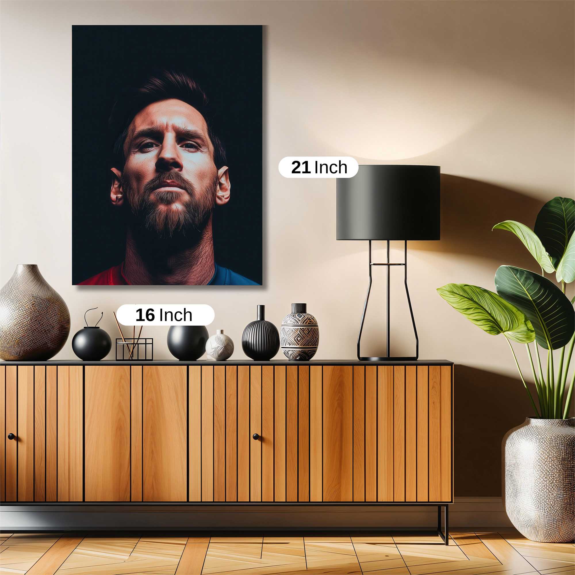 Messi Resolute Safe Wall Magnetic / M