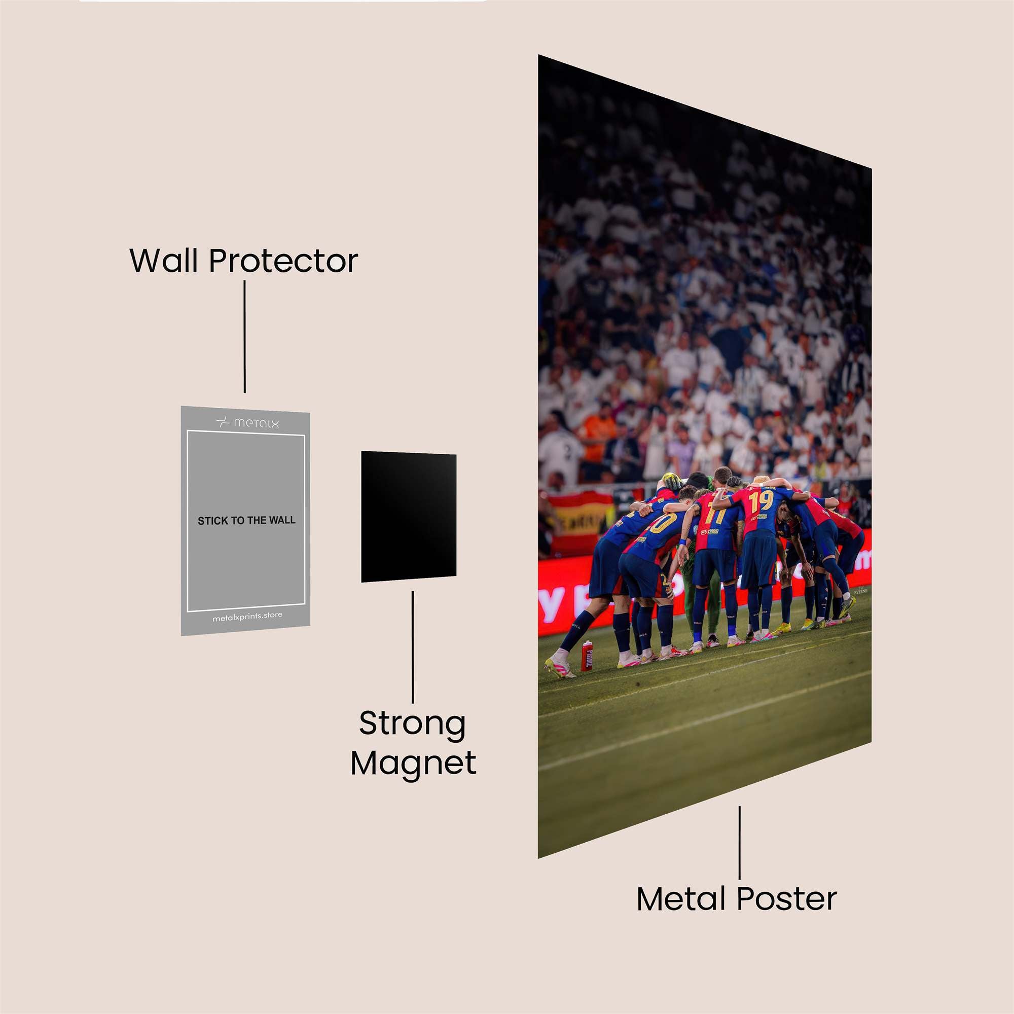 Barcelona Unity Safe Wall Magnetic / M