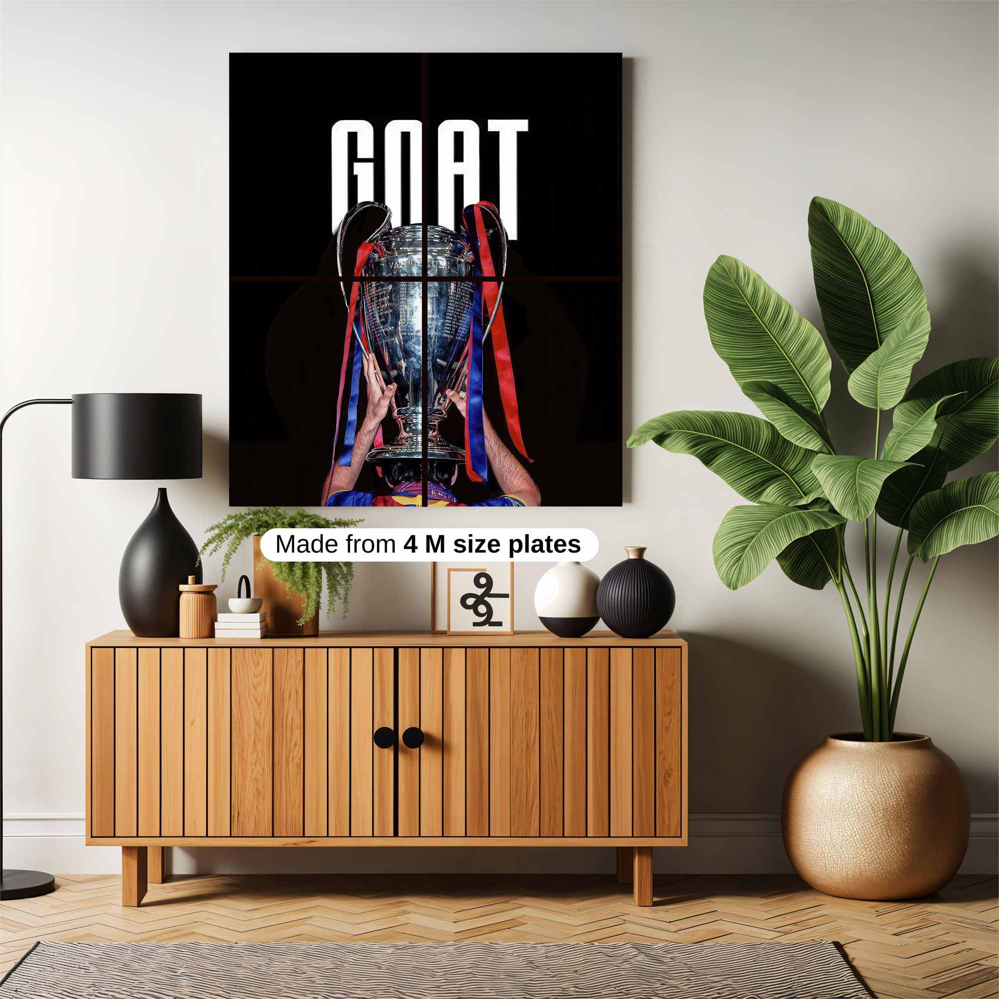 Messi Triumphant Safe Wall Magnetic / M