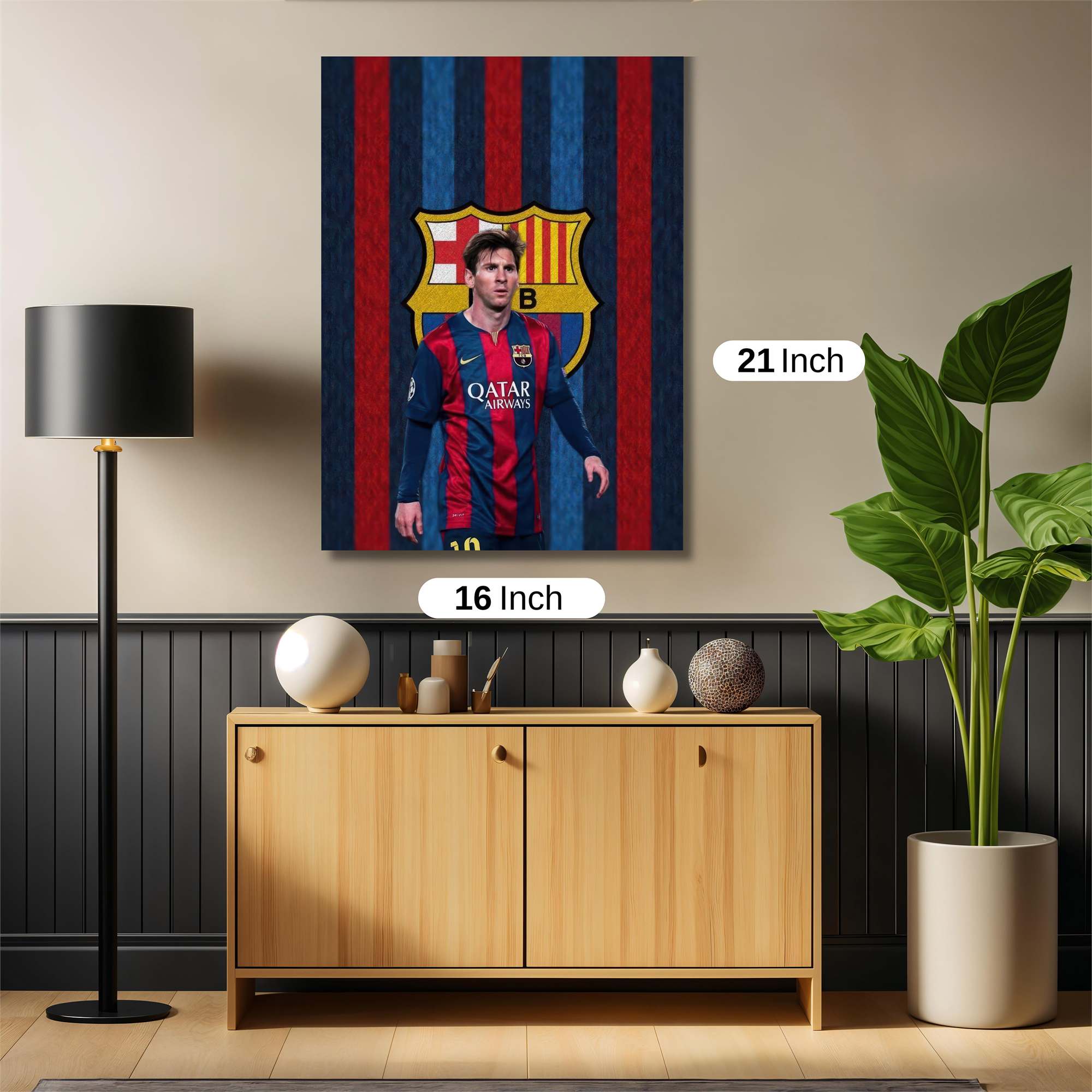 Messi Majestic Safe Wall Magnetic / M