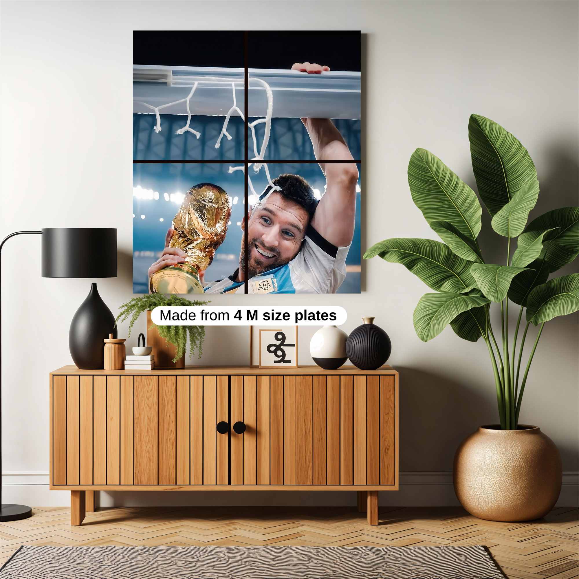 Messi Triumphant Safe Wall Magnetic / M