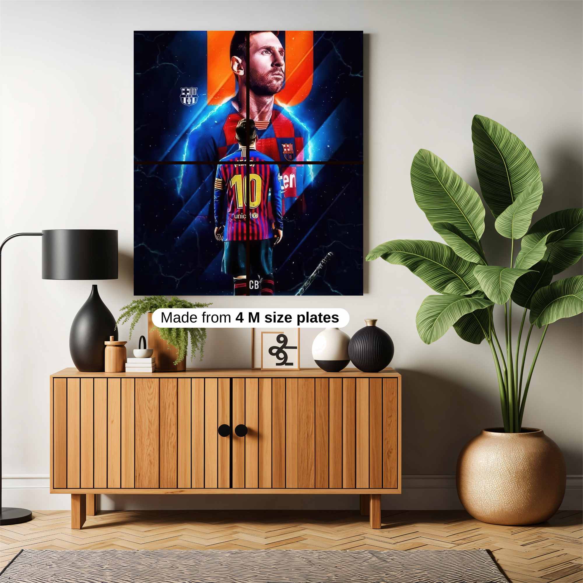 Messi Majestic Safe Wall Magnetic / M