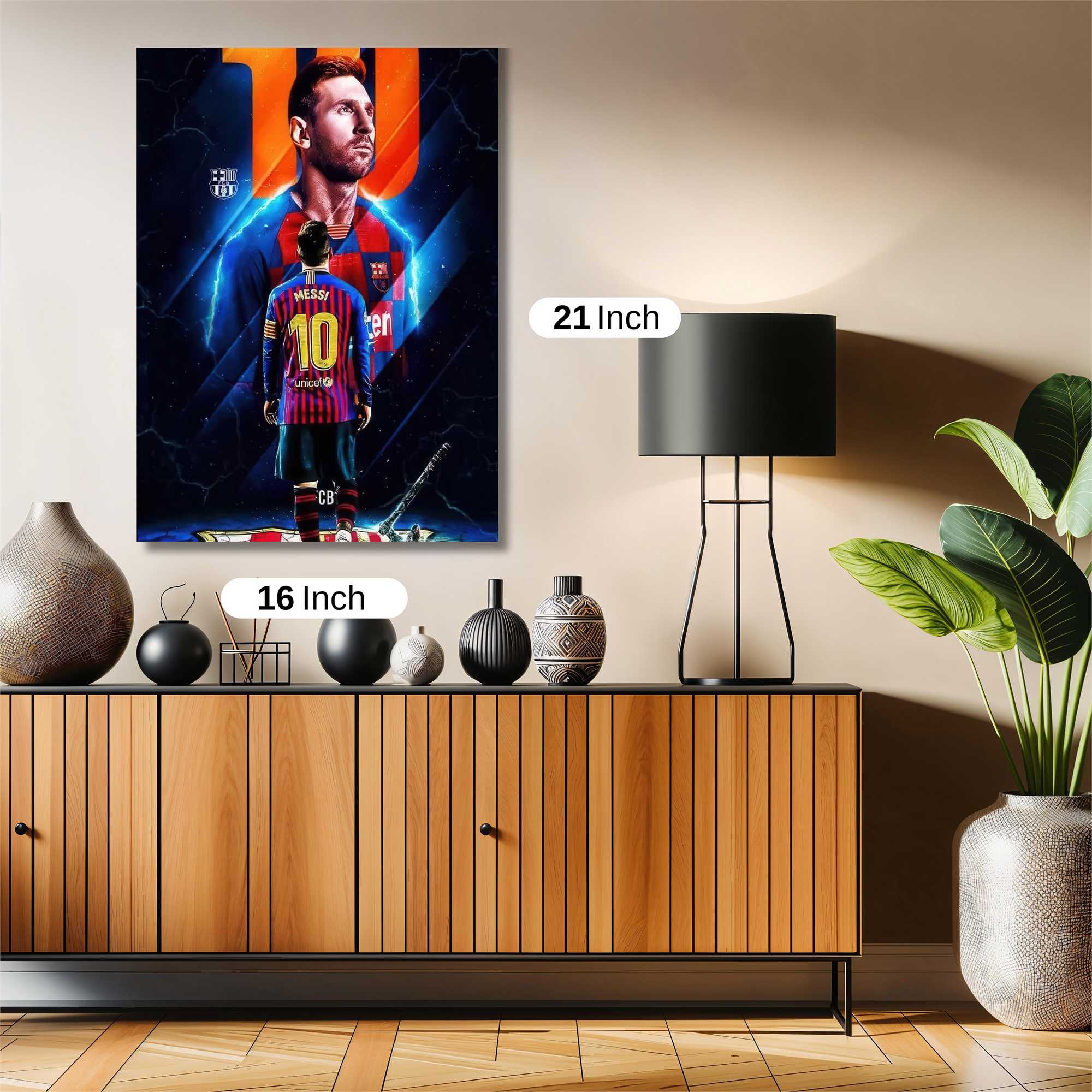 Messi Majestic Safe Wall Magnetic / M