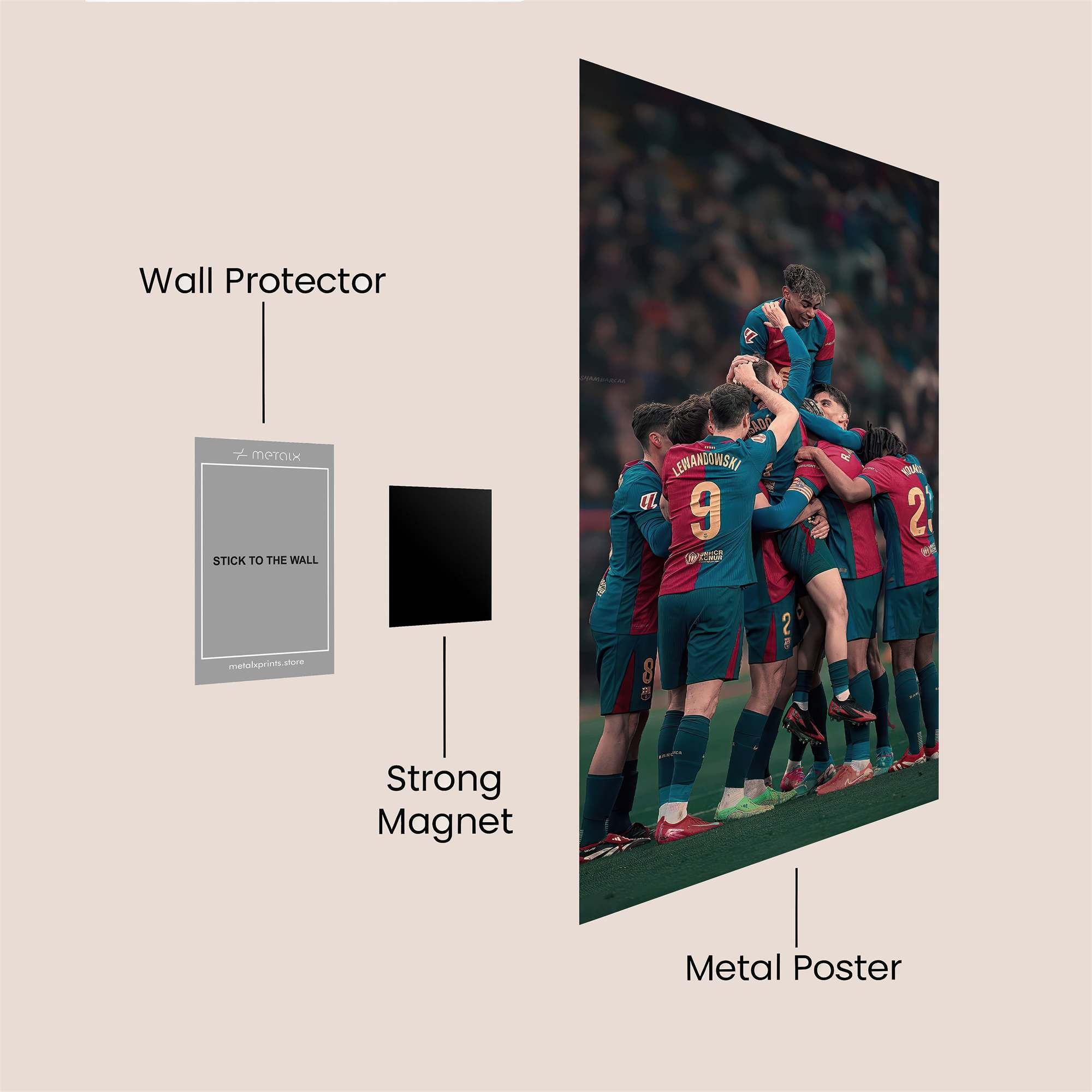 Messi Ecstasy Safe Wall Magnetic / M