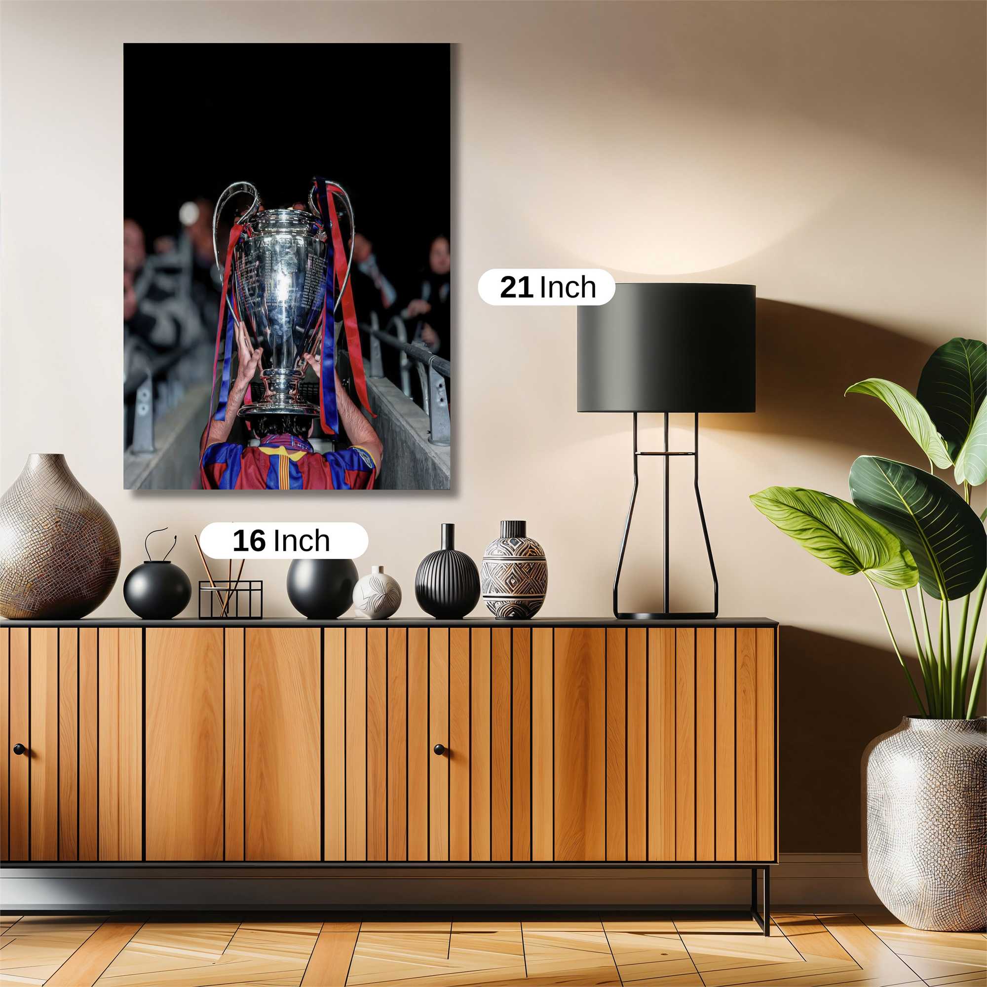 Messi Triumphant Safe Wall Magnetic / M