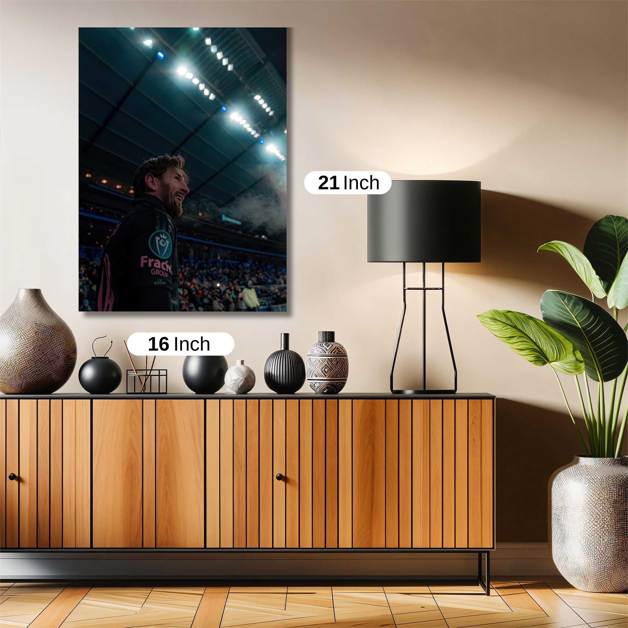 Messi Triumphant Safe Wall Magnetic / M