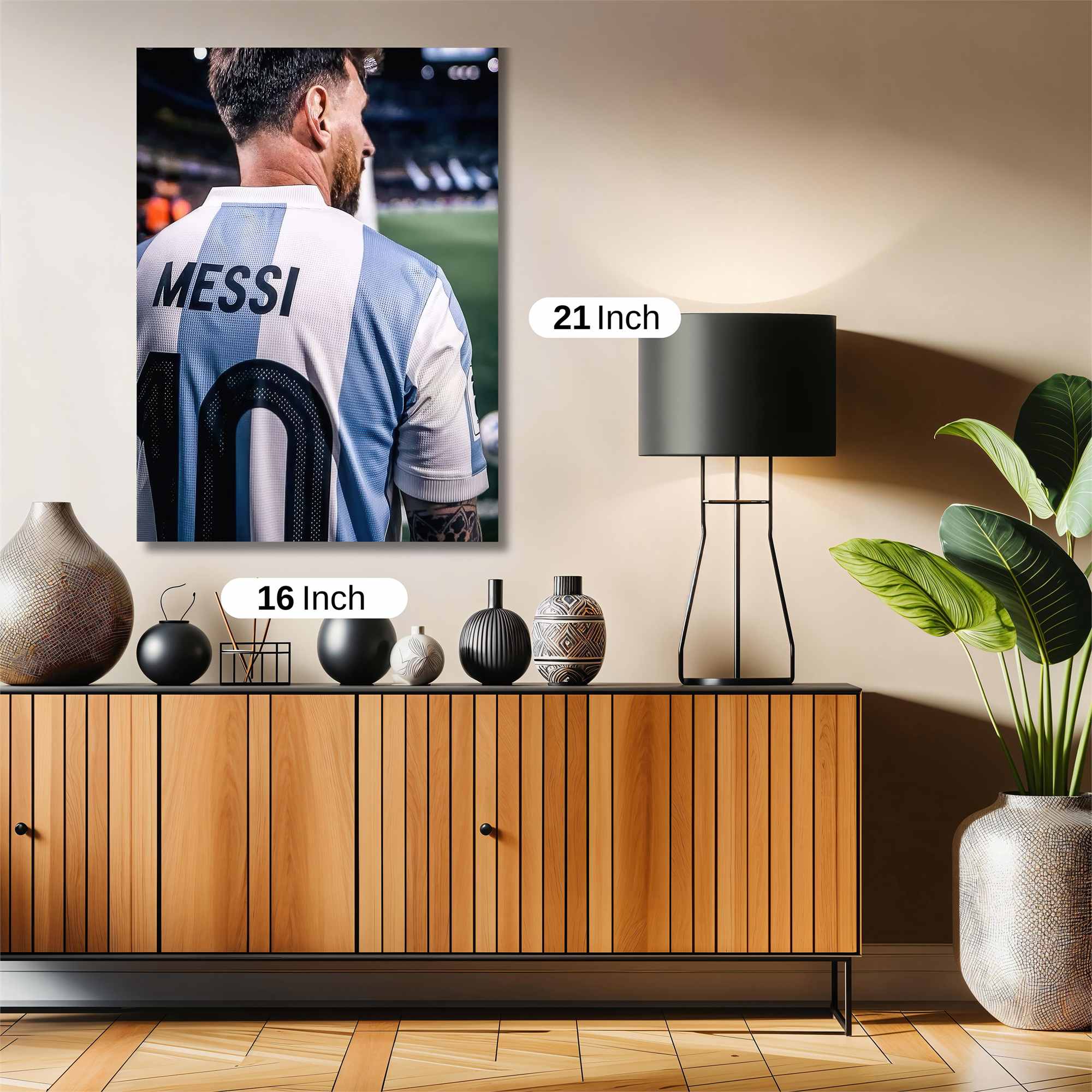 Messi Majestic Safe Wall Magnetic / M