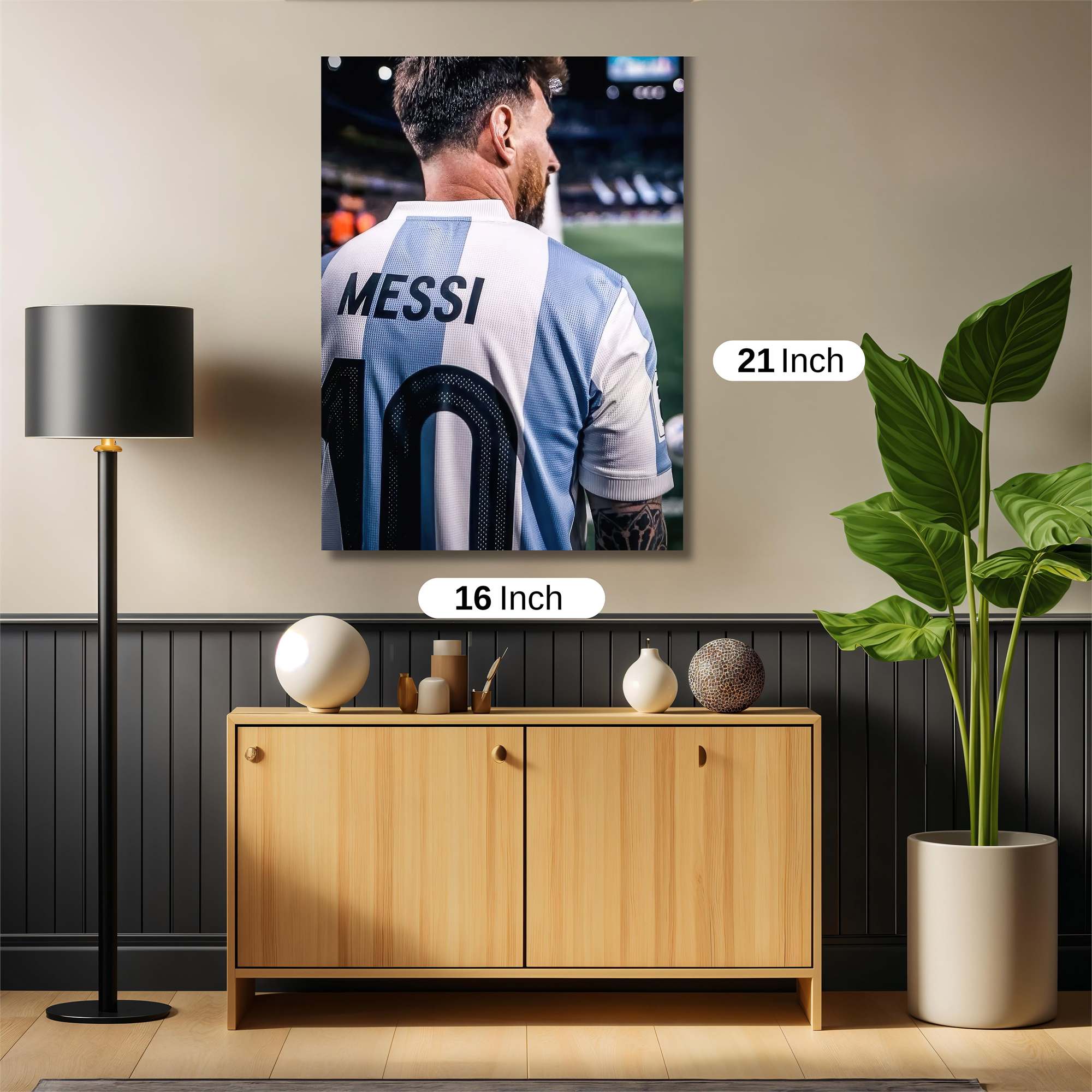 Messi Majestic Safe Wall Magnetic / M