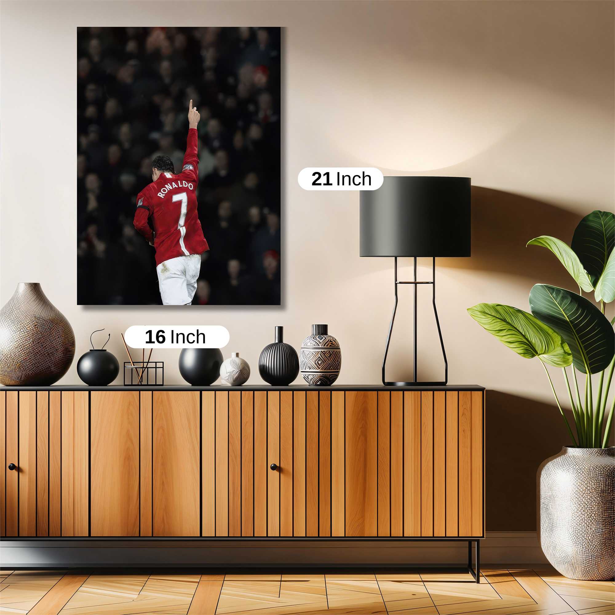 Ronaldo Triumphant Safe Wall Magnetic / M