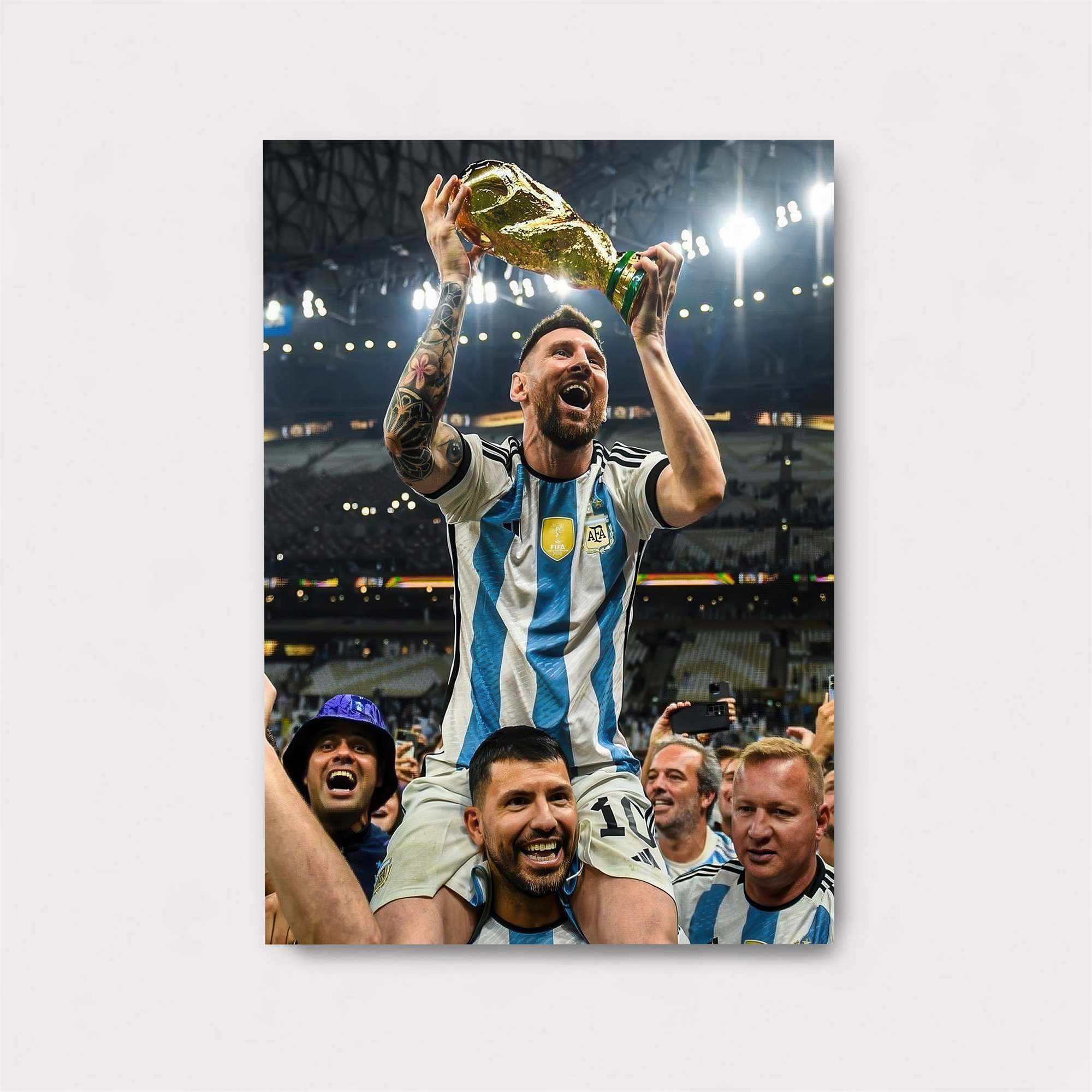 Messi Triumphant Safe Wall Magnetic / M