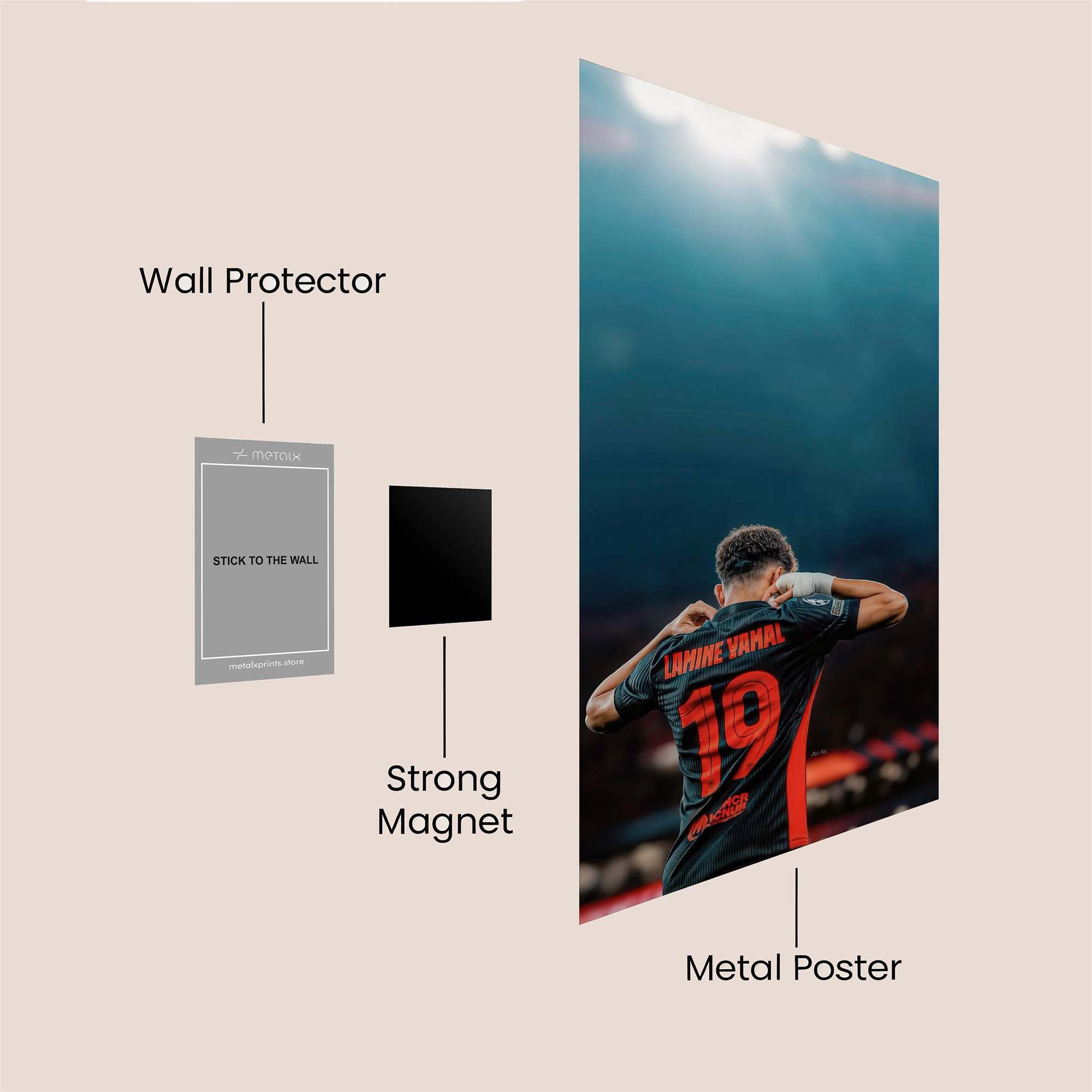 Lamine Triumphant Safe Wall Magnetic / M