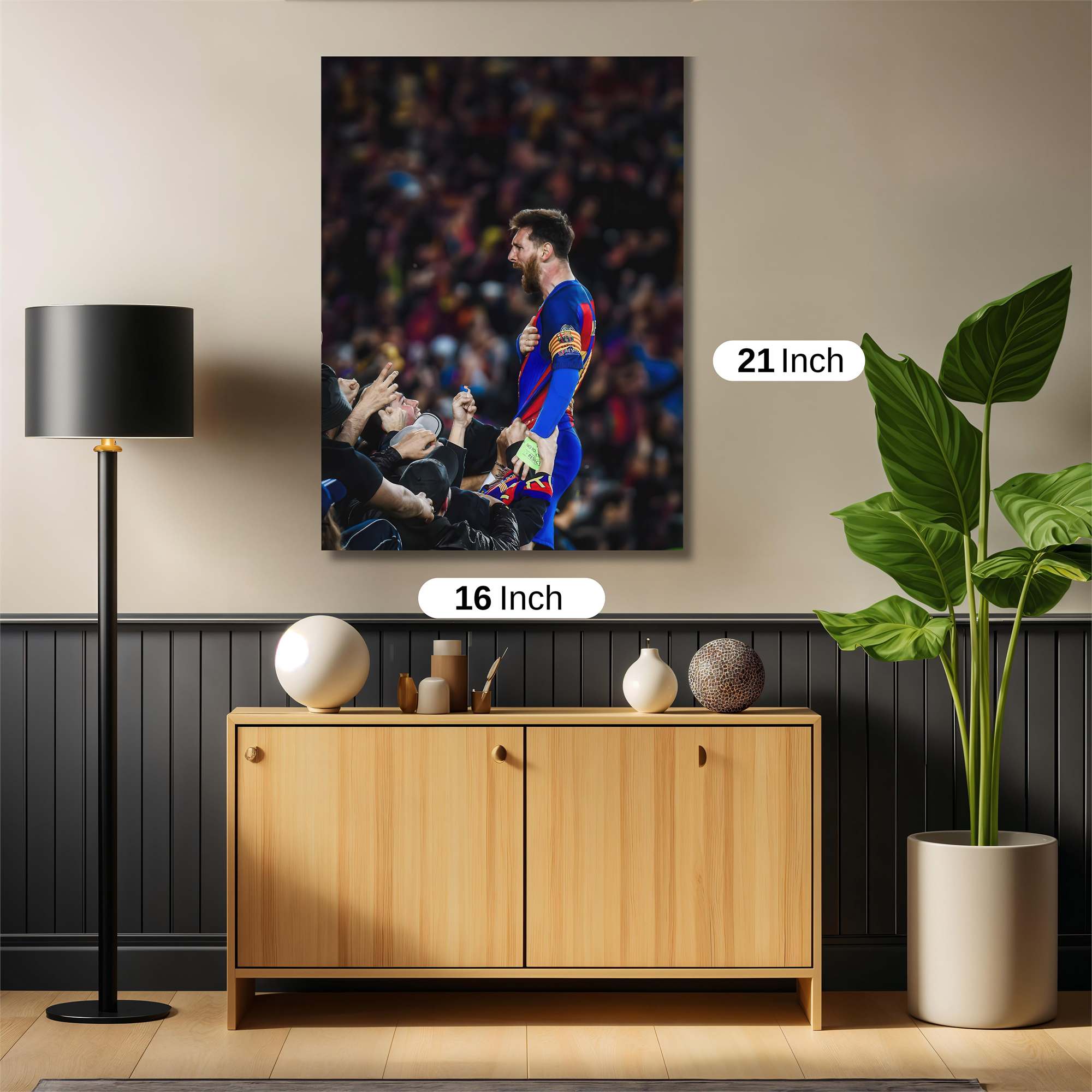 Messi Jubilant Safe Wall Magnetic / M