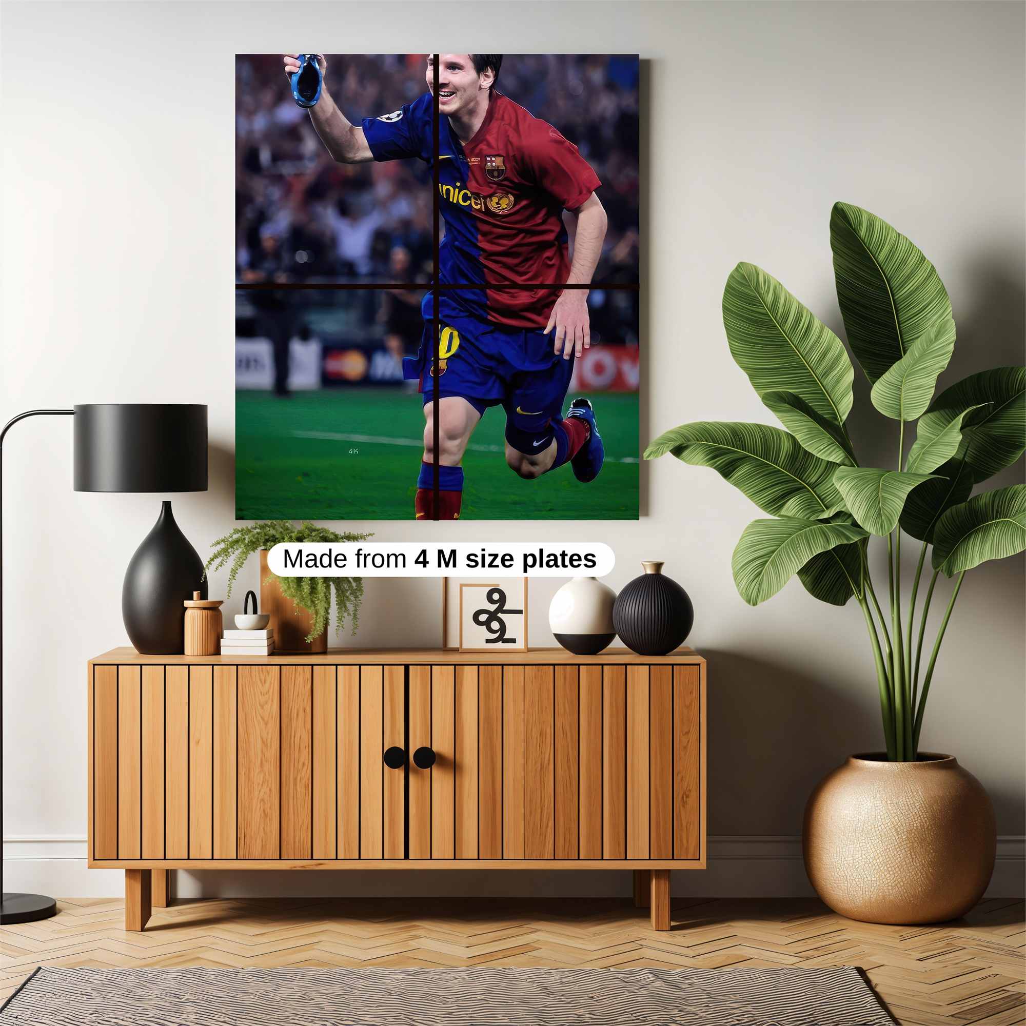 Messi Triumphant Safe Wall Magnetic / M
