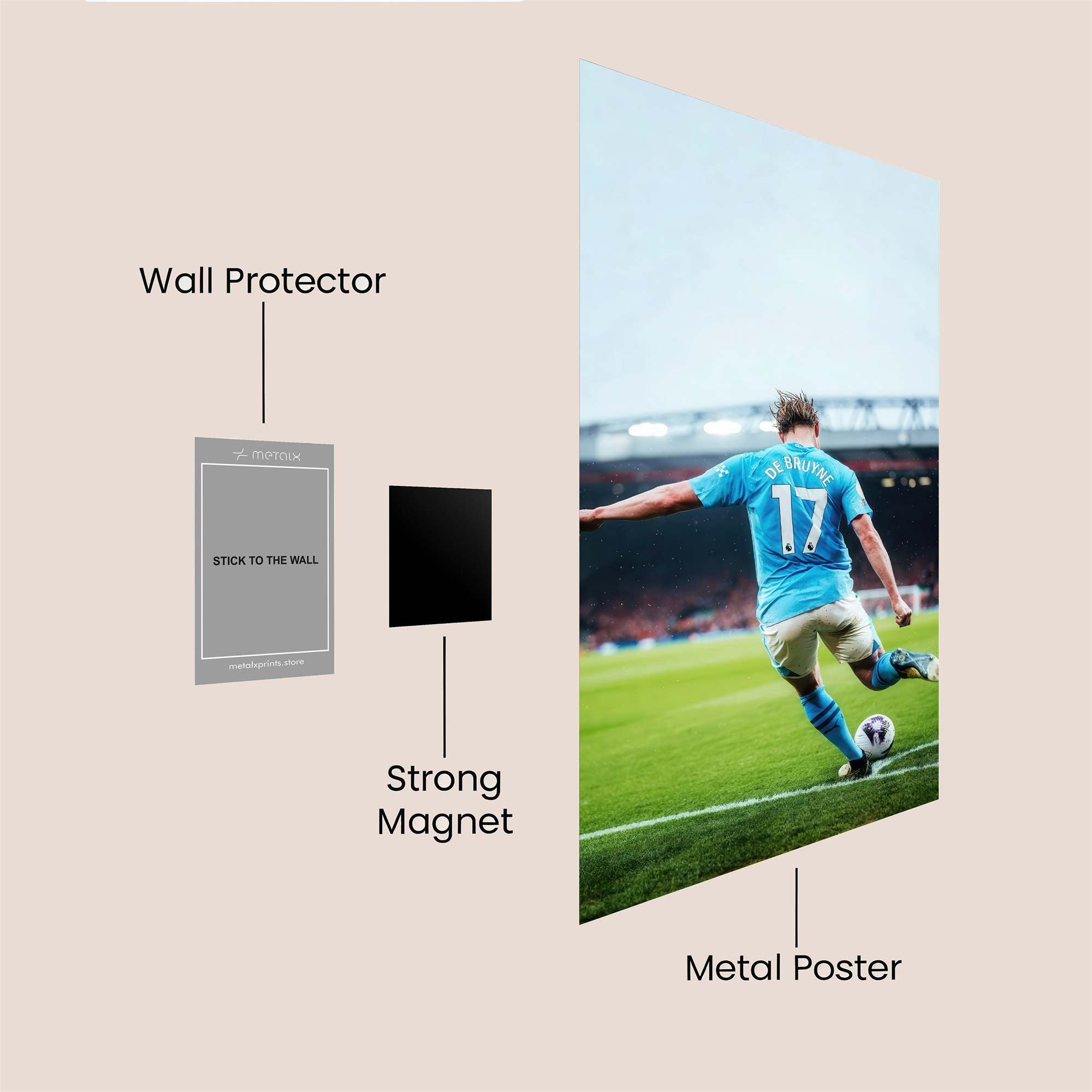 DeBruyne Dynamic Safe Wall Magnetic / M