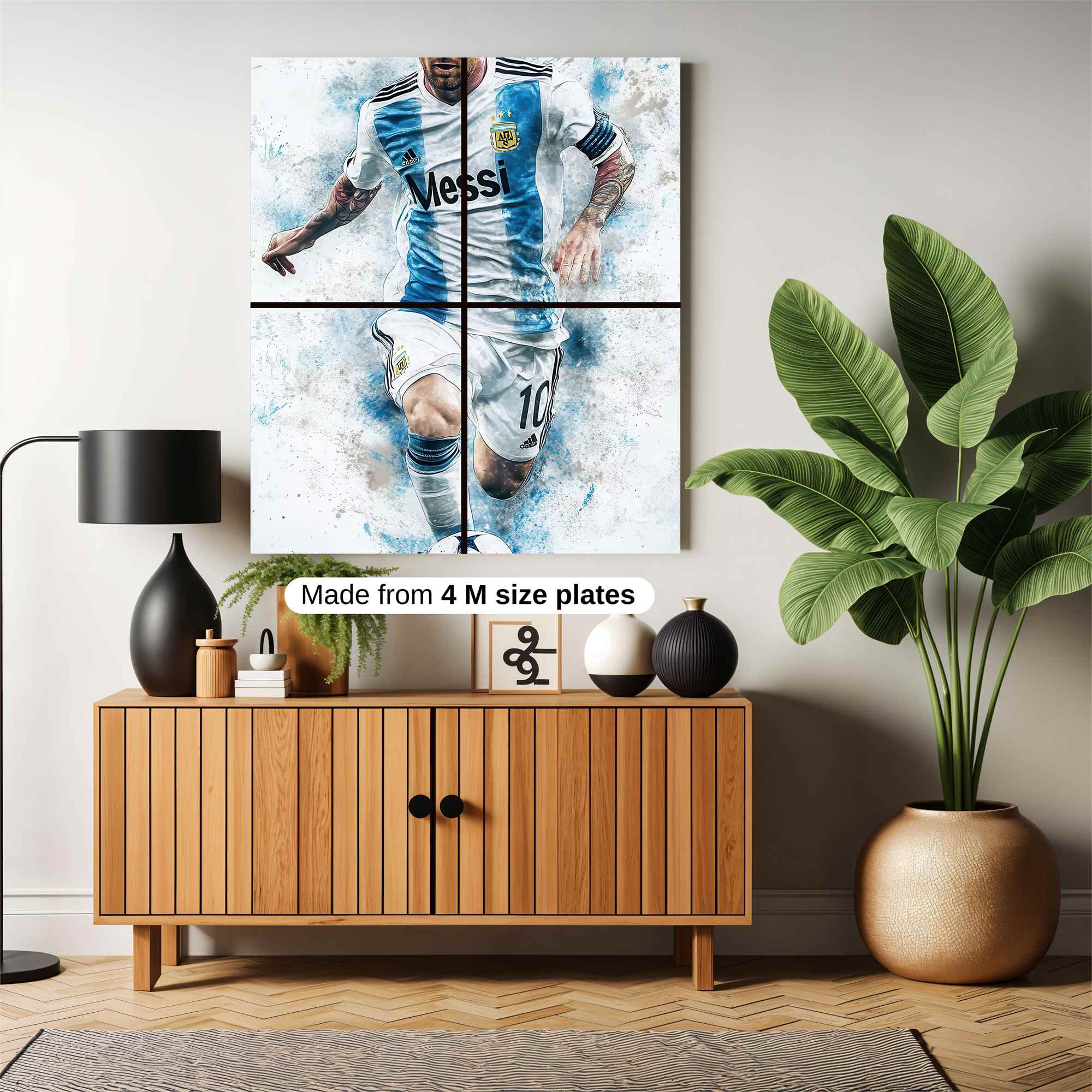 Messi Majestic Safe Wall Magnetic / M
