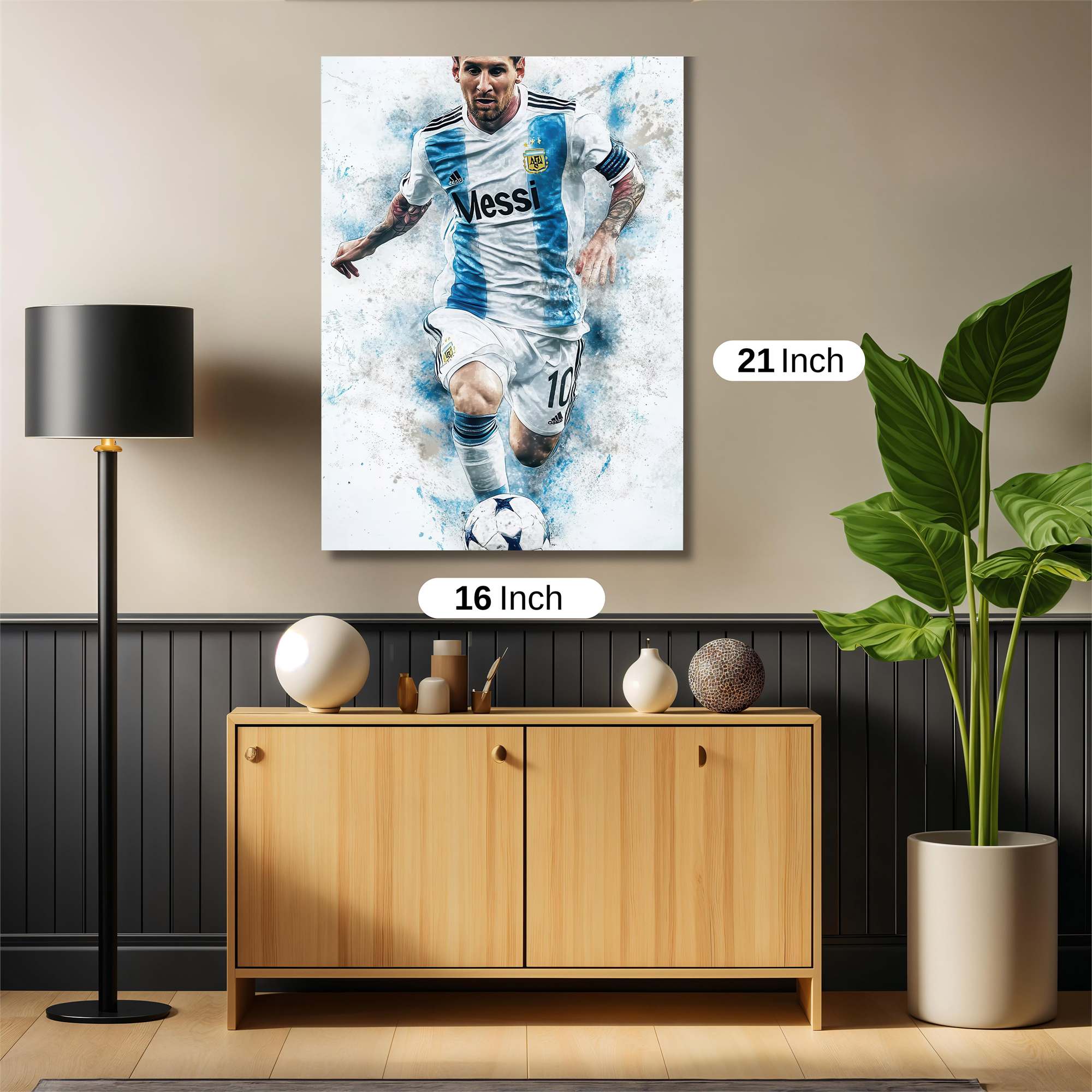 Messi Majestic Safe Wall Magnetic / M