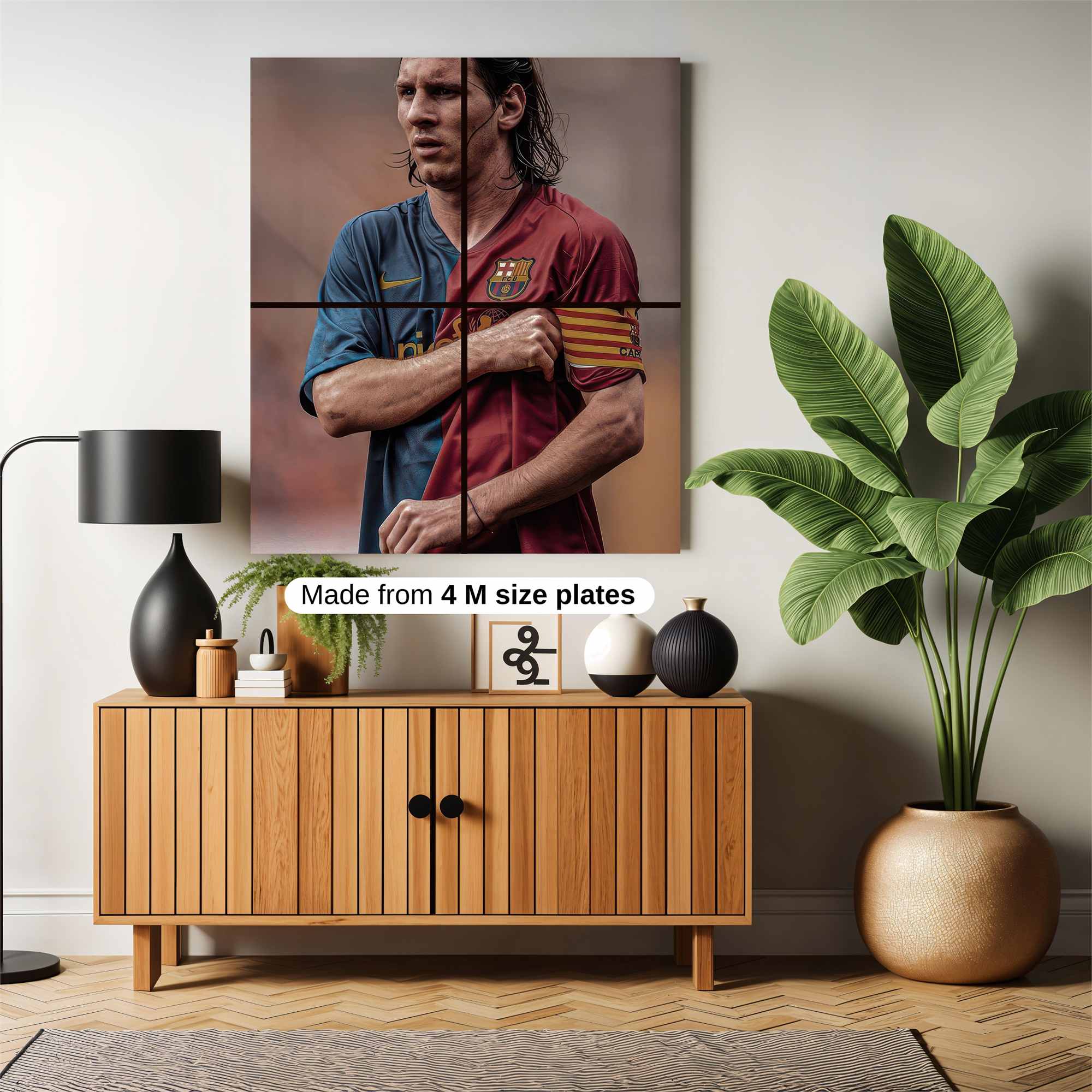 Messi Resilient Safe Wall Magnetic / M