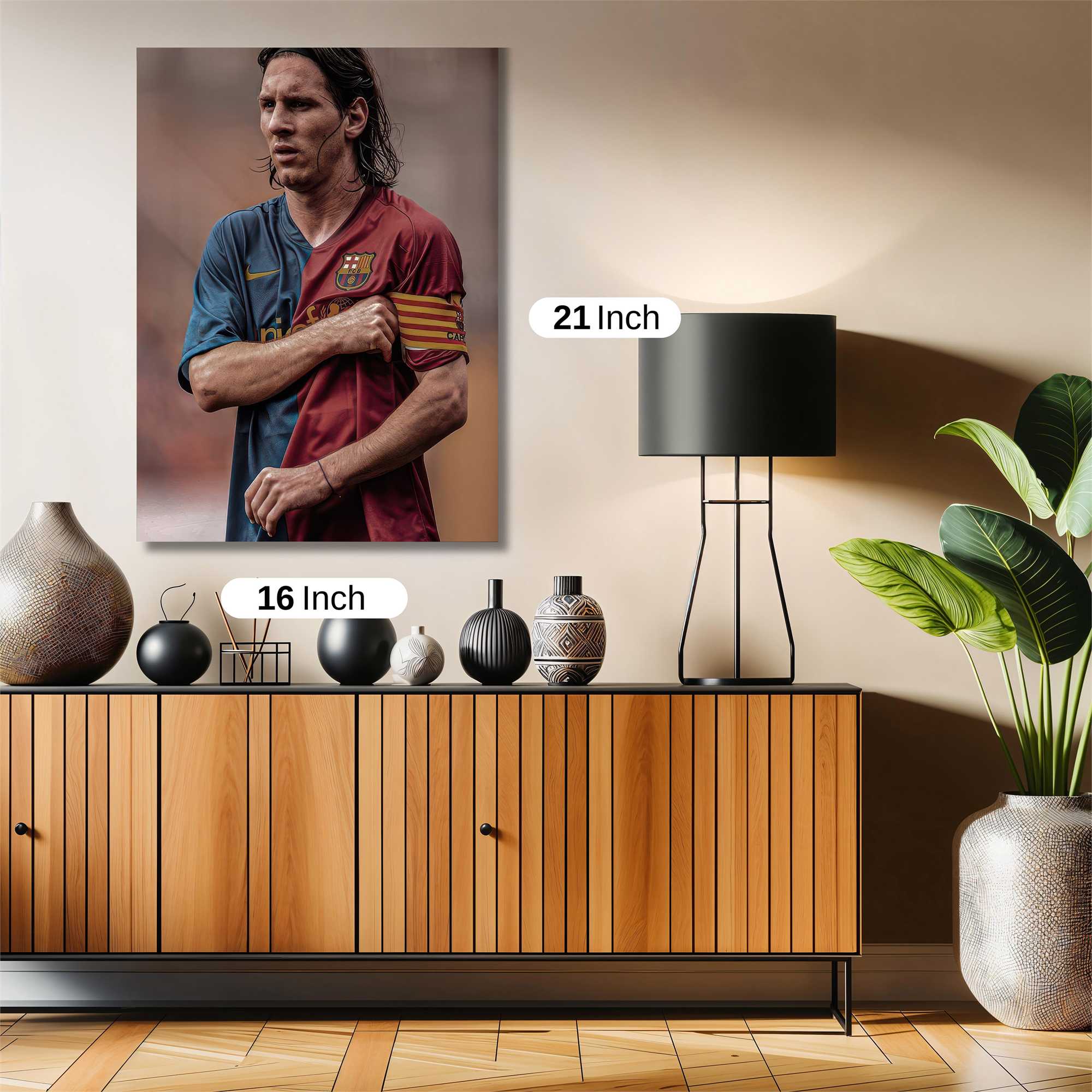 Messi Resilient Safe Wall Magnetic / M