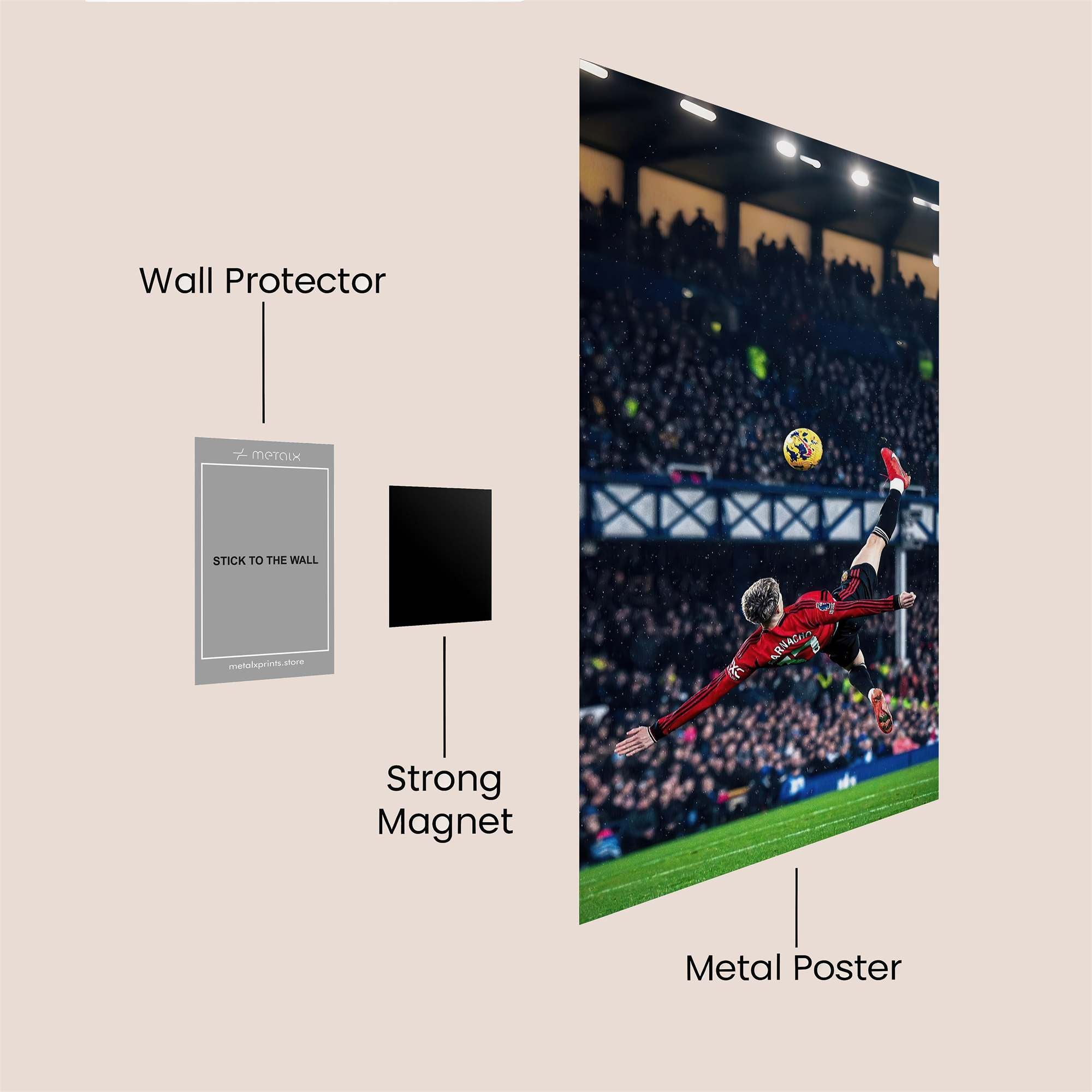 Rashford Ecstasy Safe Wall Magnetic / M