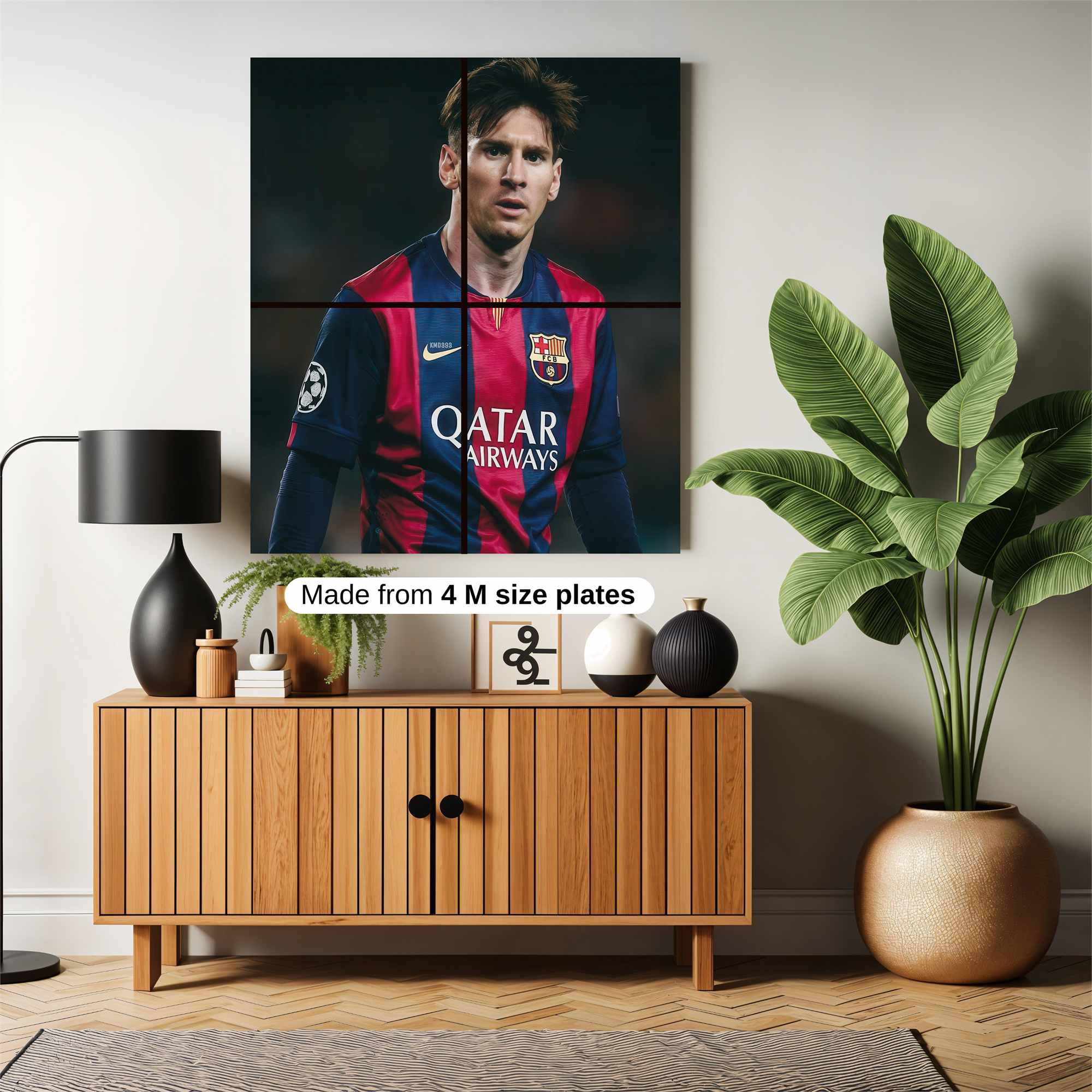 Messi Majestic Safe Wall Magnetic / M