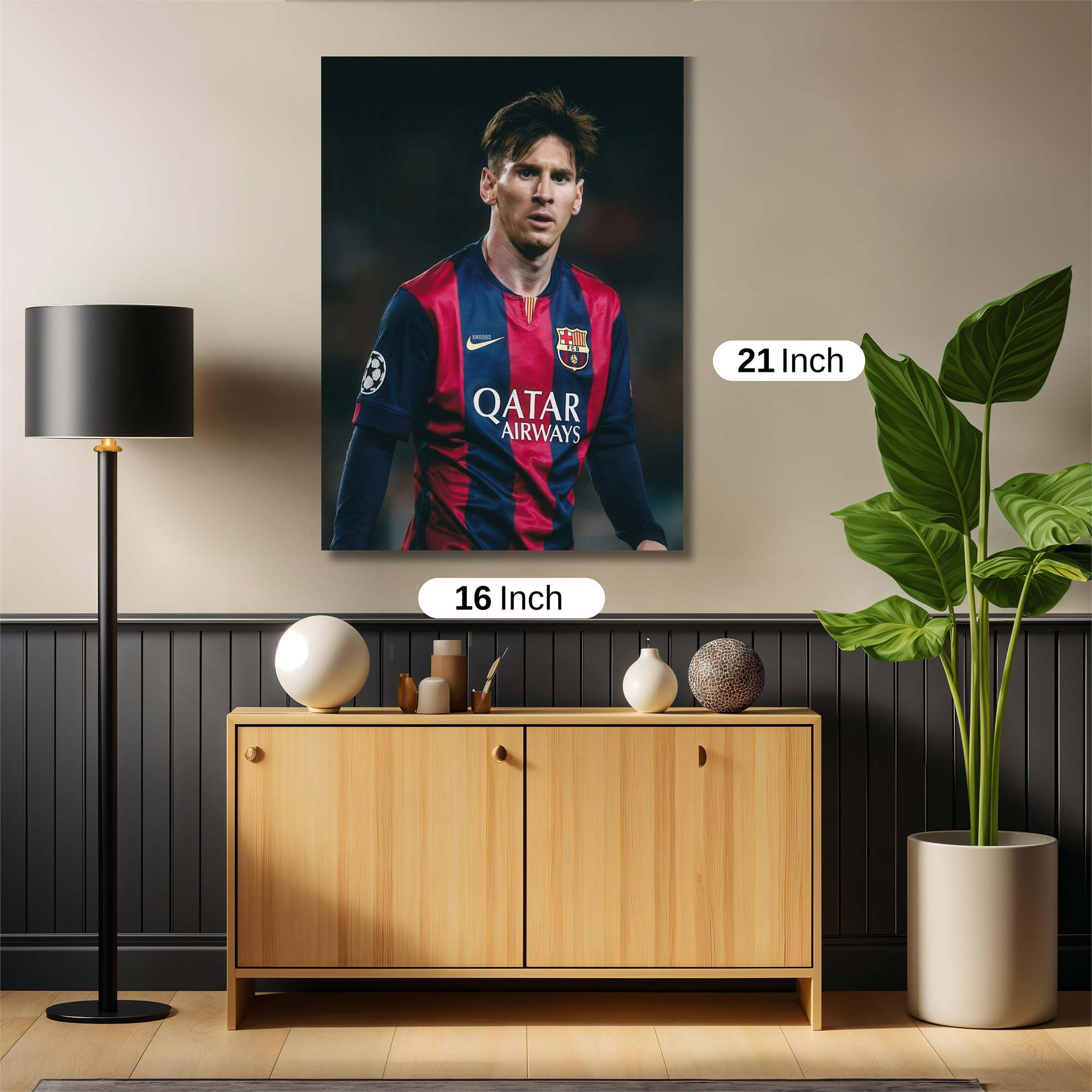 Messi Majestic Safe Wall Magnetic / M