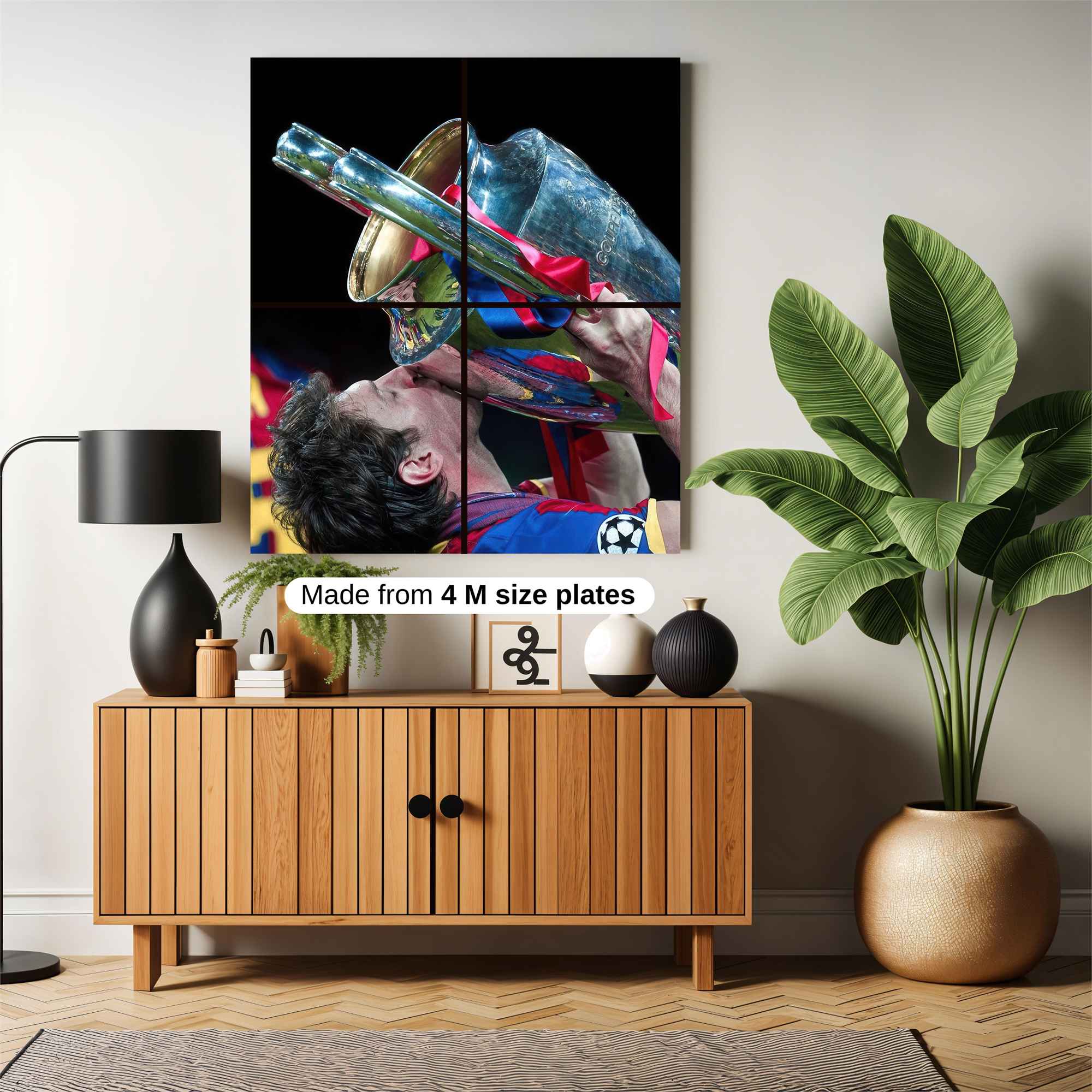 Messi Triumphant Safe Wall Magnetic / M