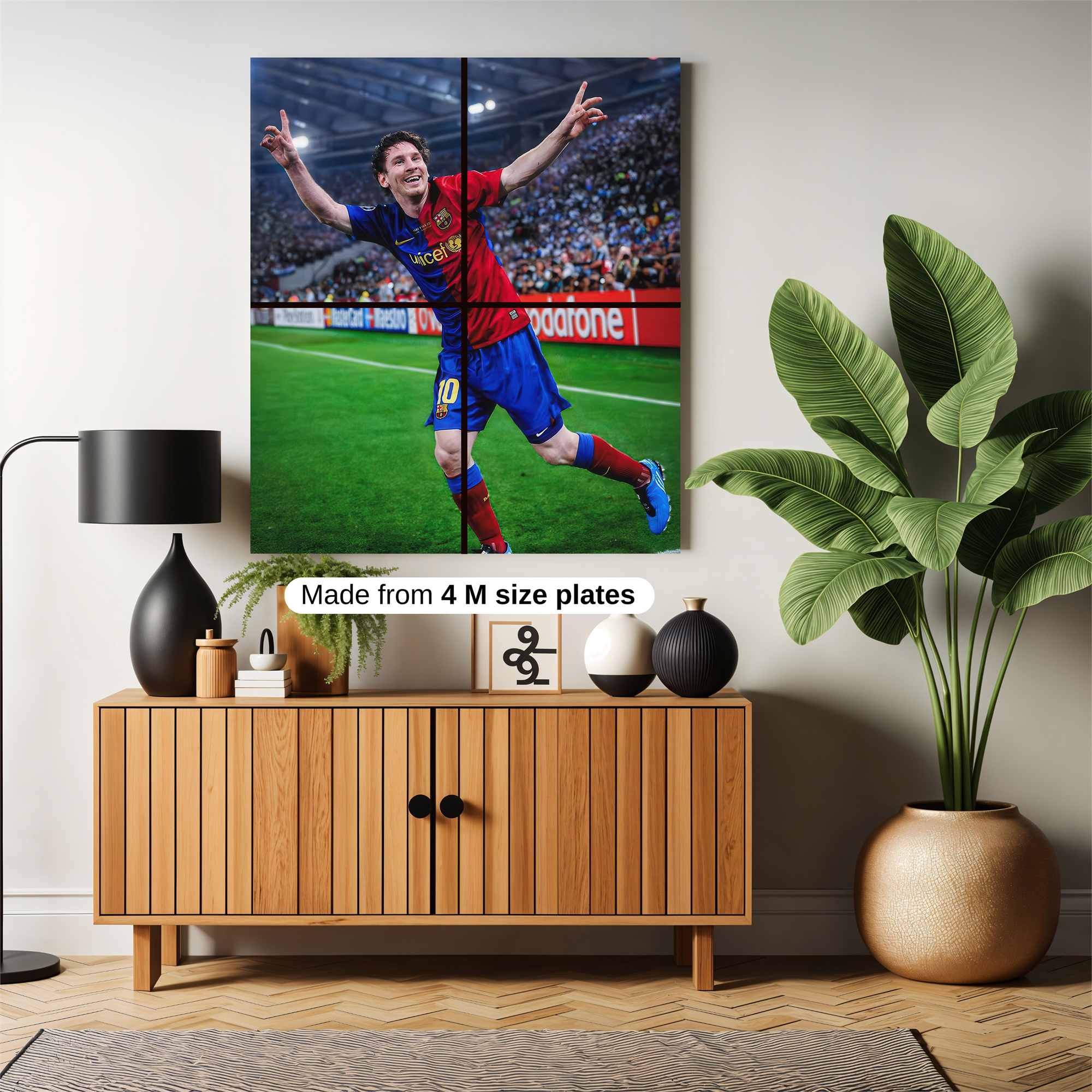 Messi Triumphant Safe Wall Magnetic / M
