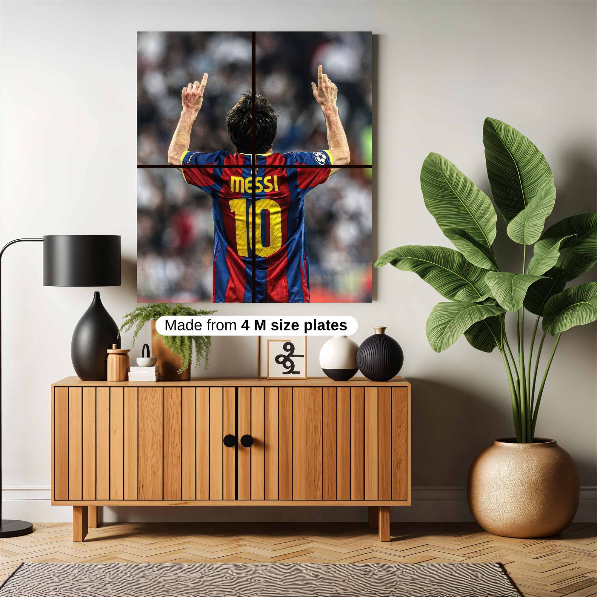 Messi Majestic Safe Wall Magnetic / M