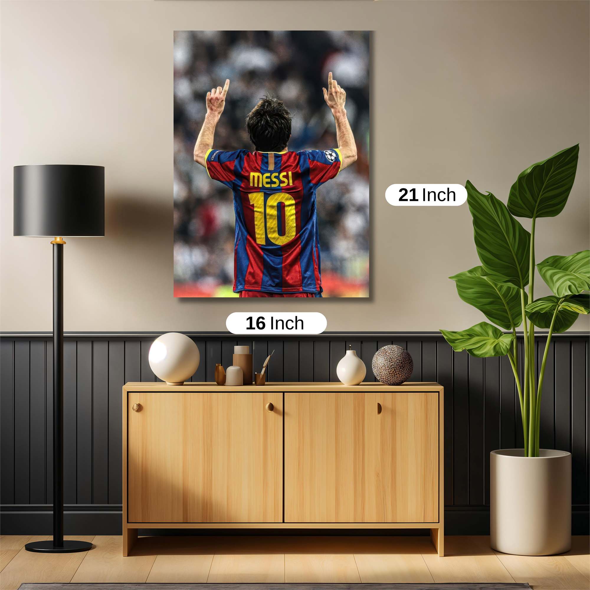Messi Majestic Safe Wall Magnetic / M