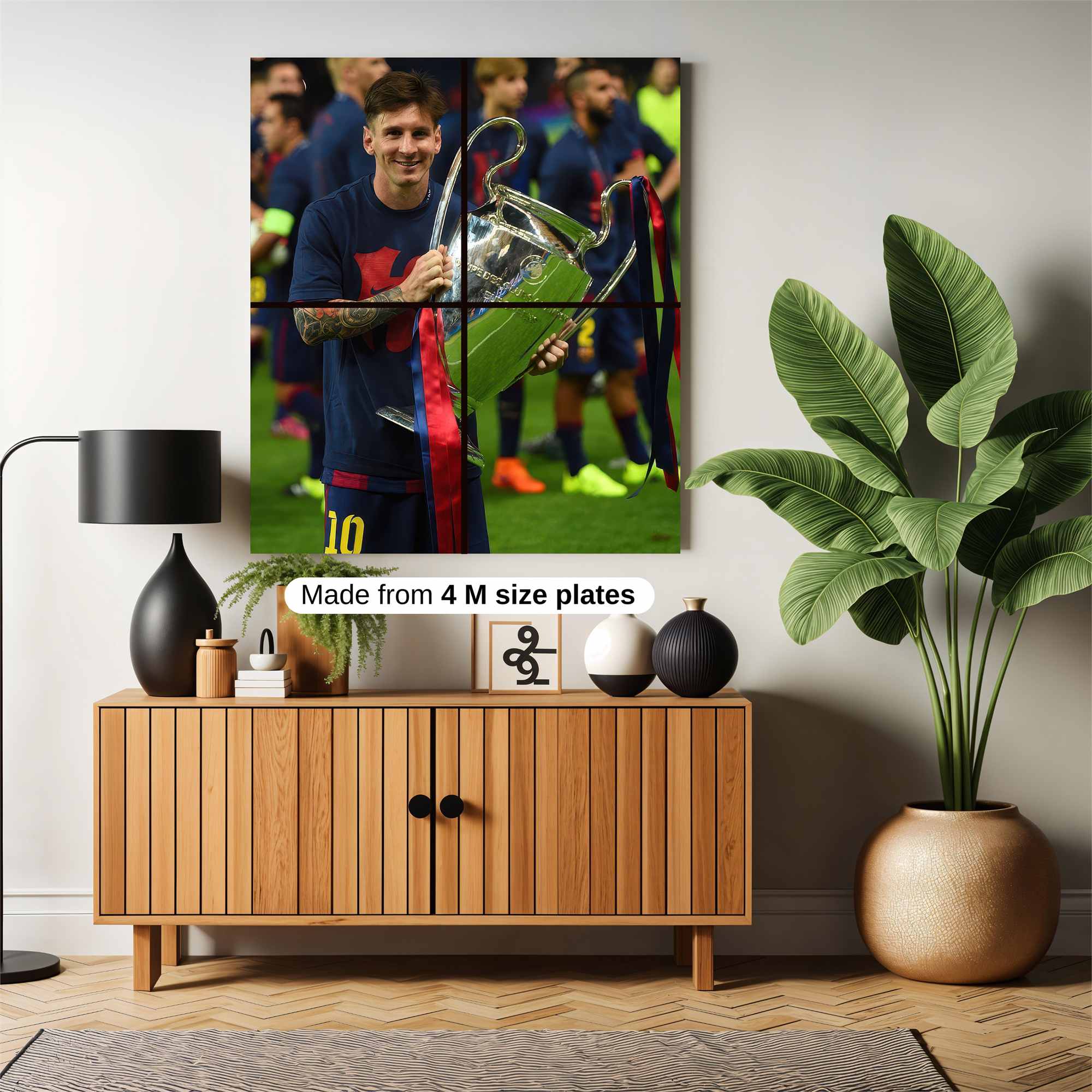 Messi Triumphant Safe Wall Magnetic / M