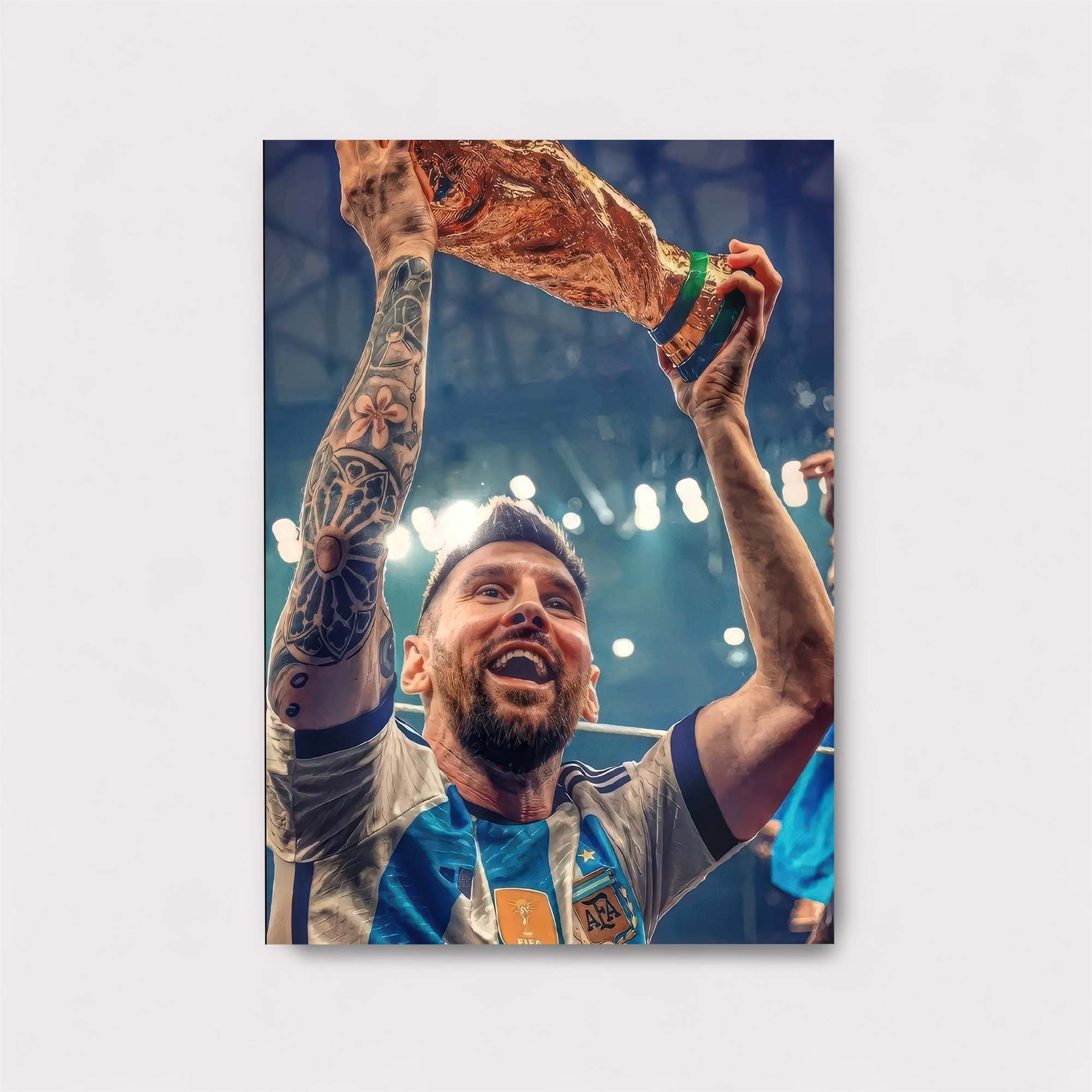 Messi Triumphant Safe Wall Magnetic / M