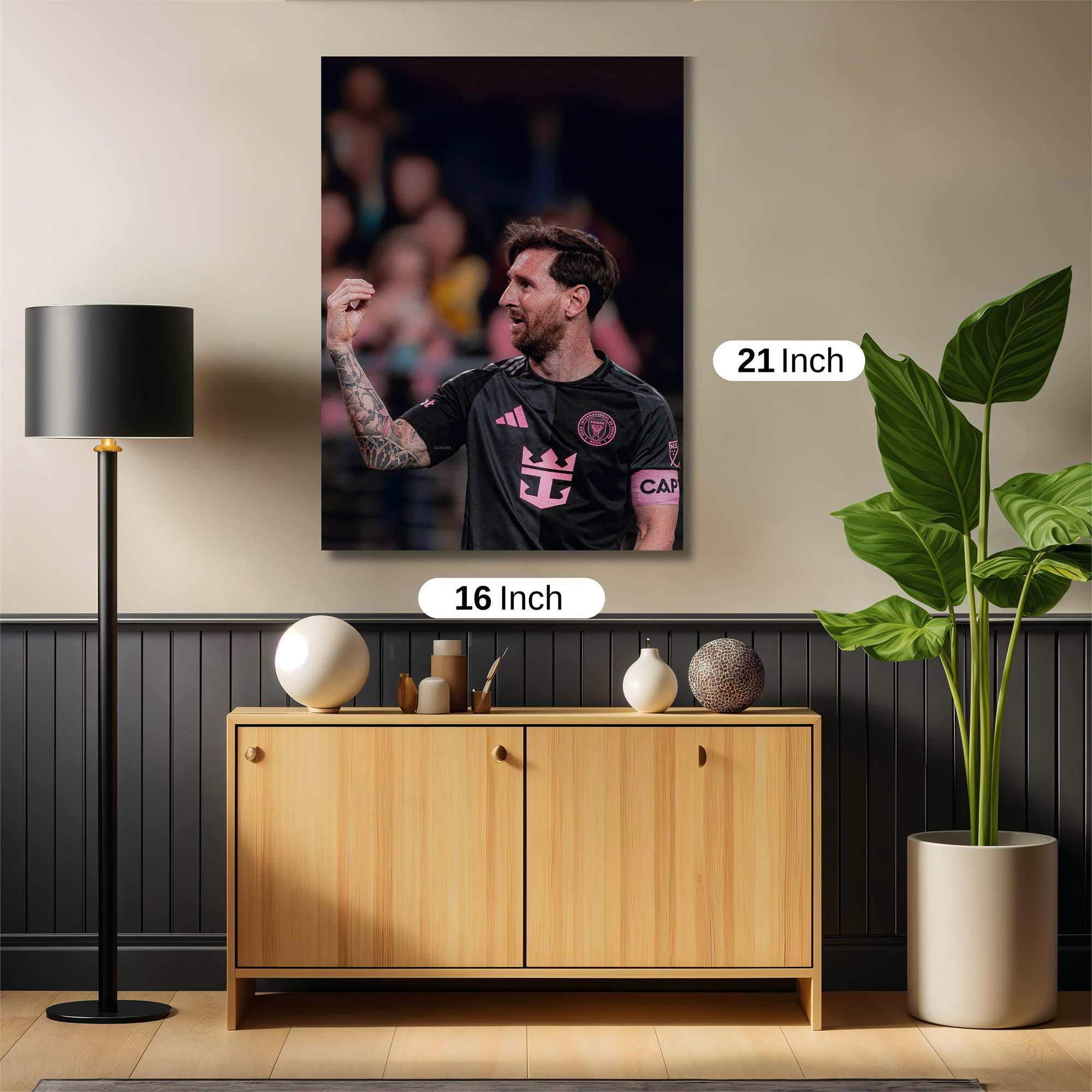 Messi Radiant Safe Wall Magnetic / M