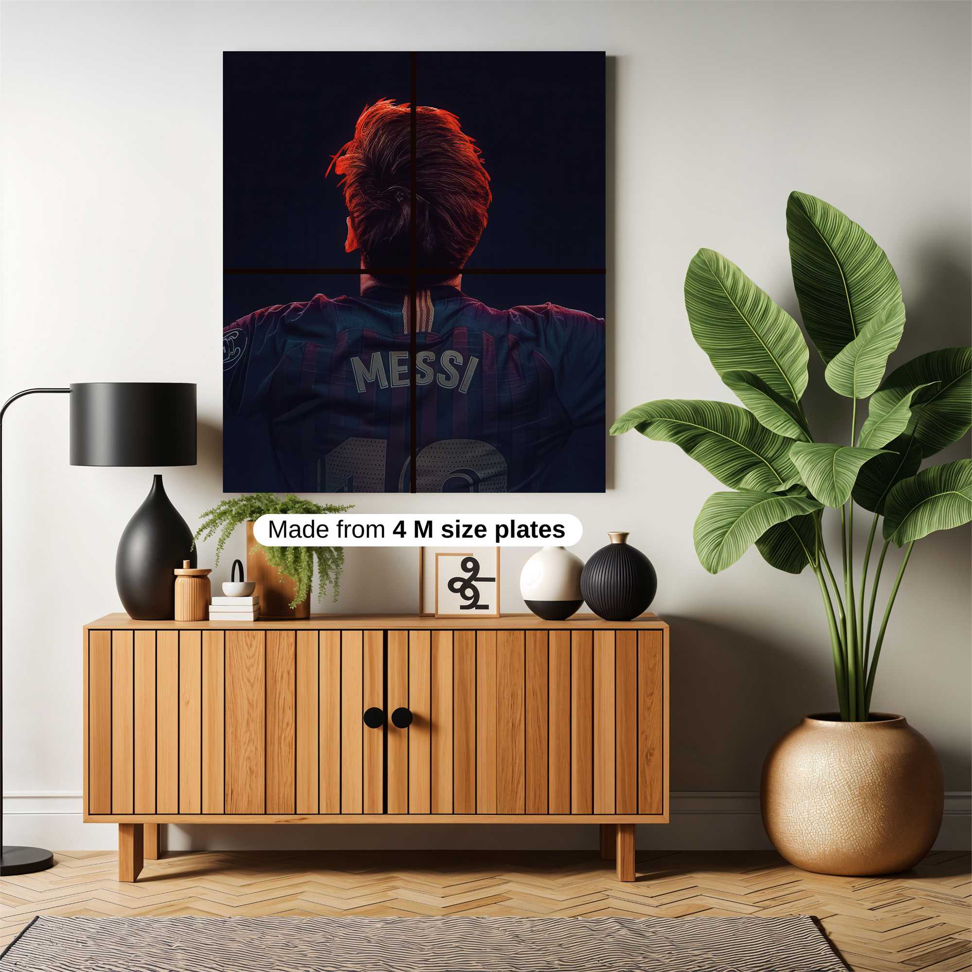 Messi Triumphant Safe Wall Magnetic / M