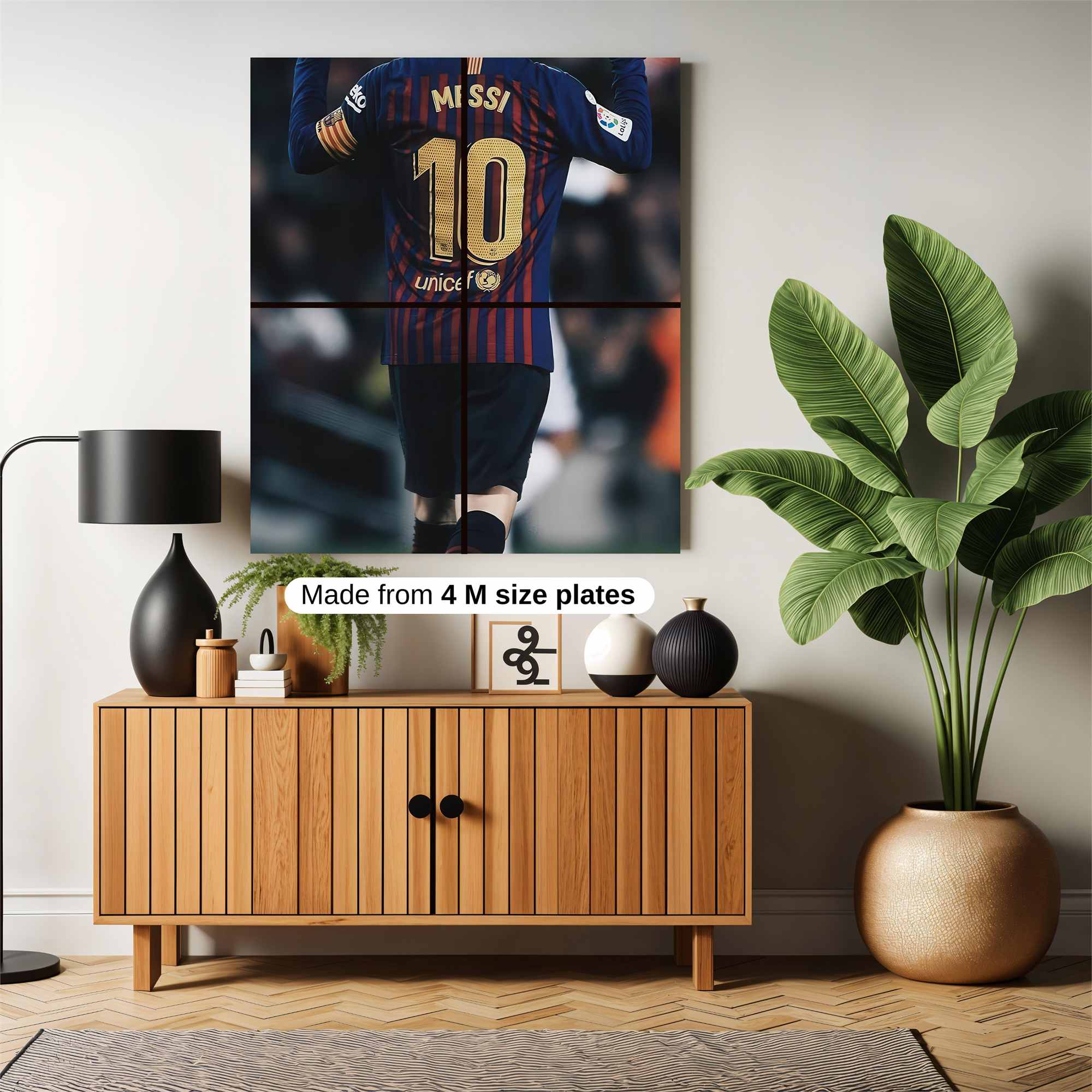 Messi Triumphant Safe Wall Magnetic / M