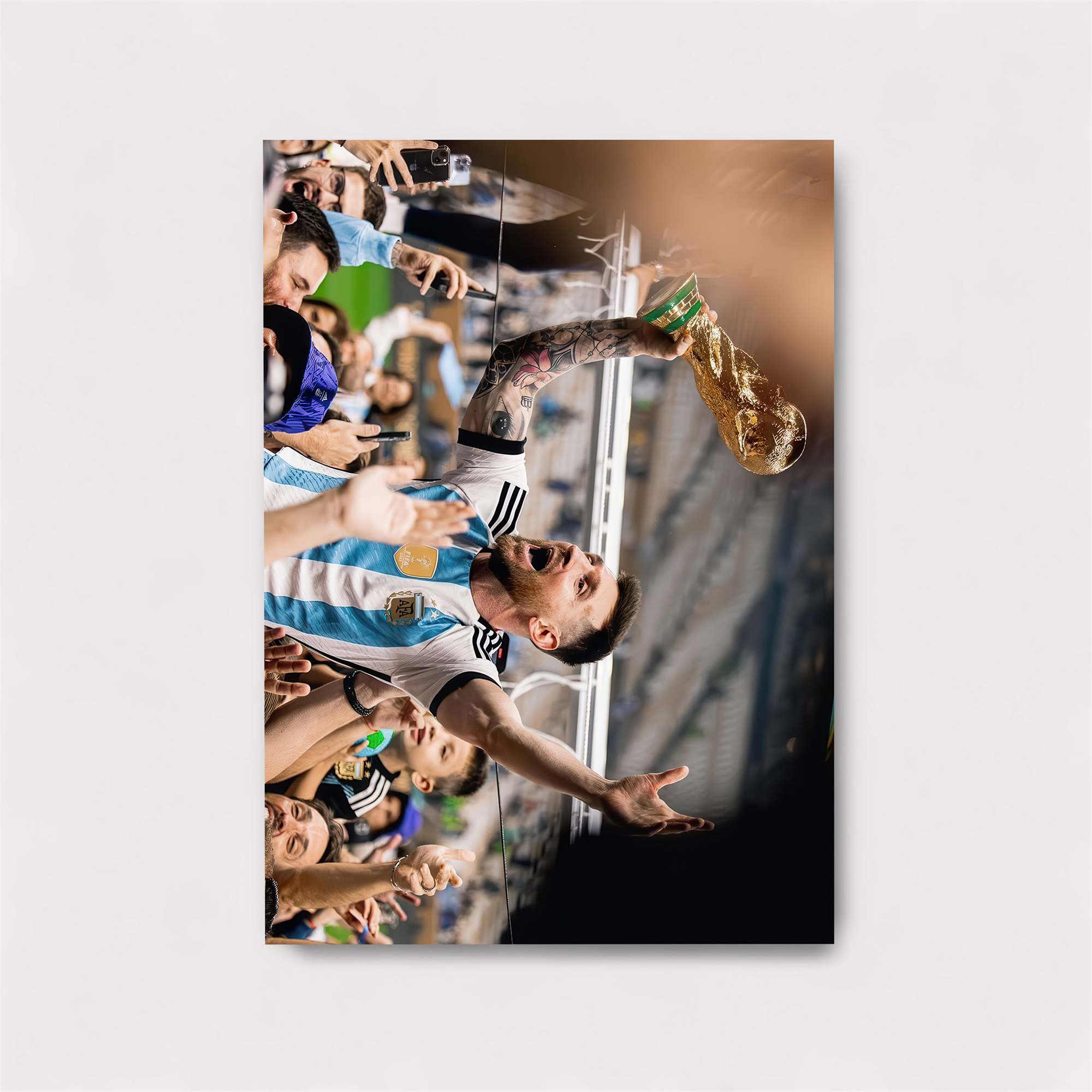 Messi Triumphant Safe Wall Magnetic / M